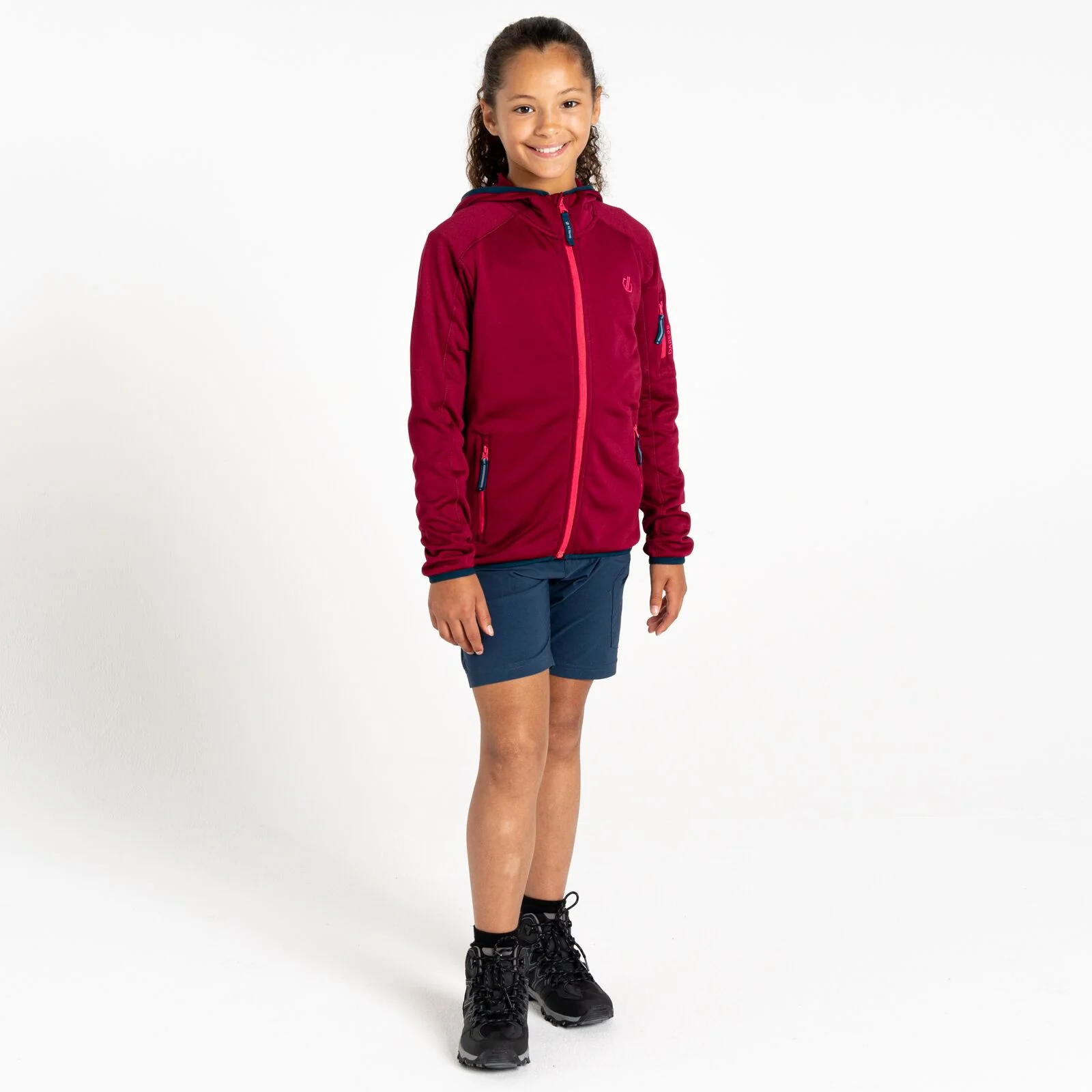 Dare 2B Kids Explore Hooded Full Zip Fleece - Image 9