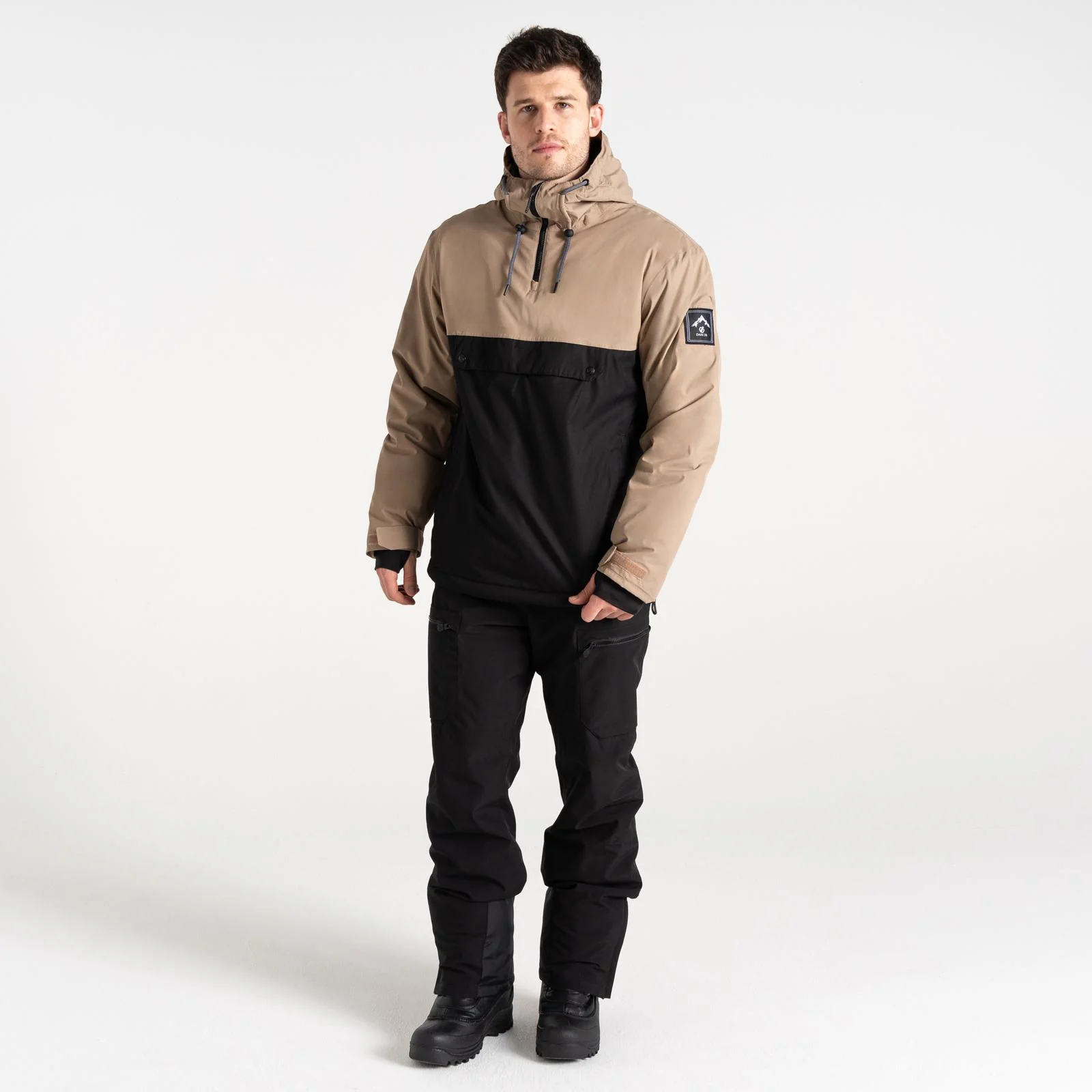 Dare 2b Mens Freeride Overhead Pullover Hooded Ski Jacket - Image 5