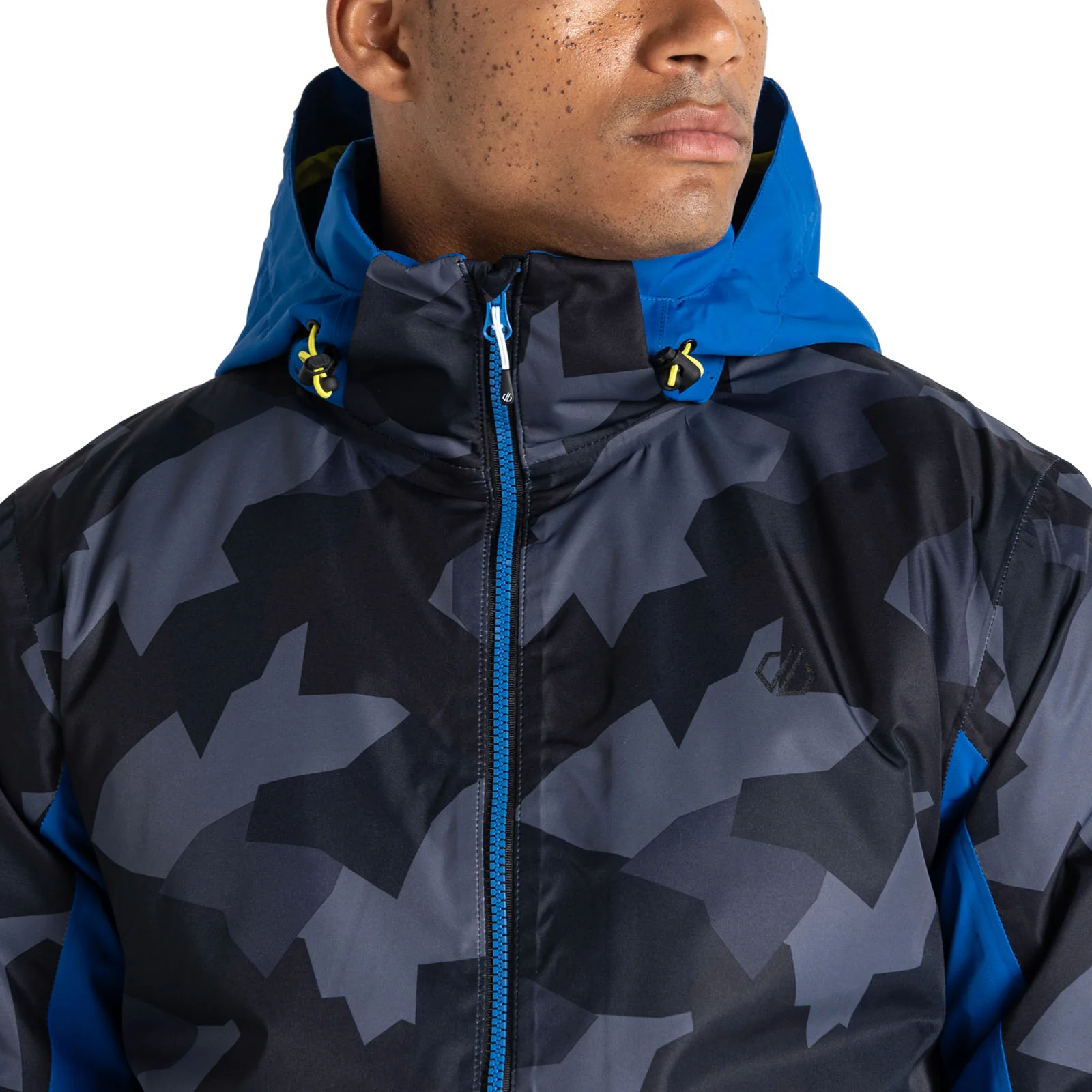 Dare 2b Mens Precision Waterproof Hooded Thermal Ski Jacket Coat - Image 9