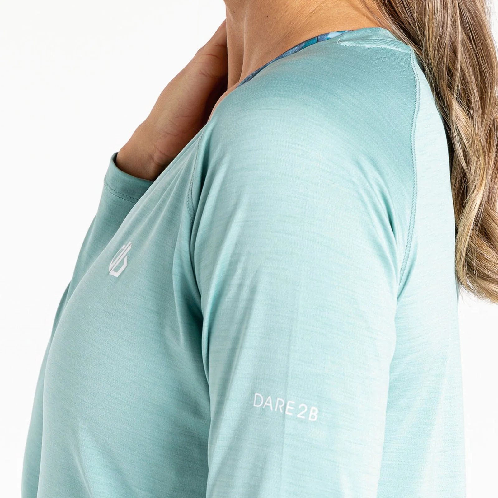 Dare 2b Womens Discern Edit Long Sleeve T-Shirt - Canton Green - Image 5