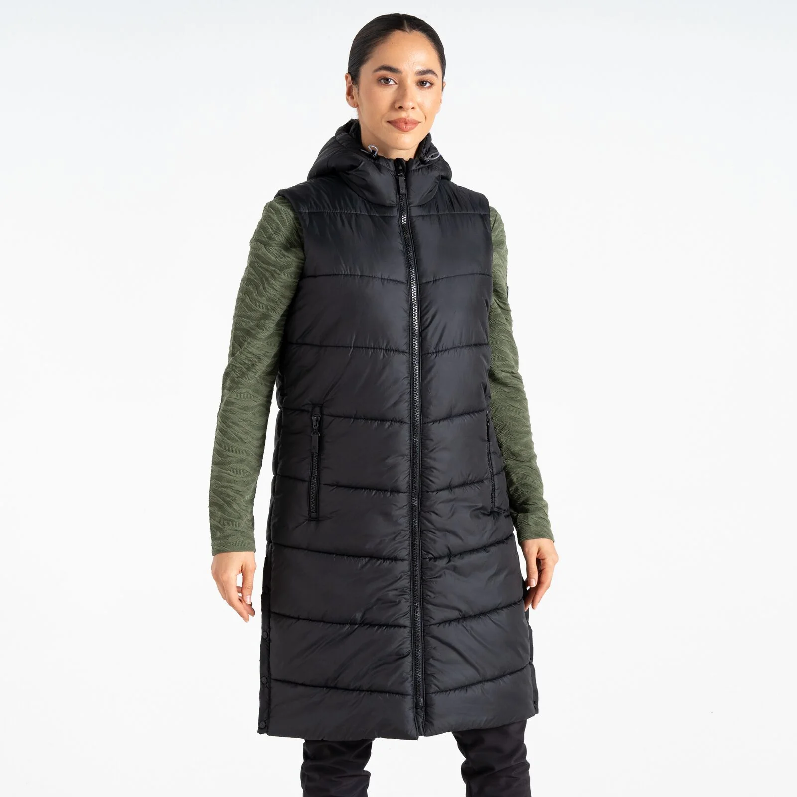 Dare 2B Womens Distinguish Longline Gilet - Image 3