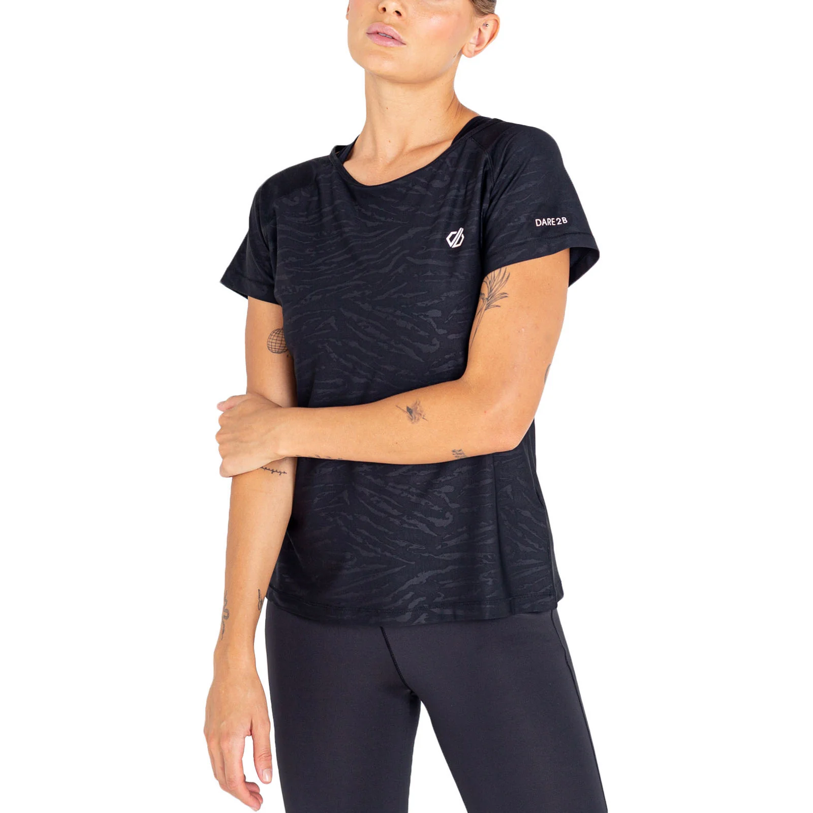 Dare 2b Womens Edit Defy II Gym T-Shirt - Image 2