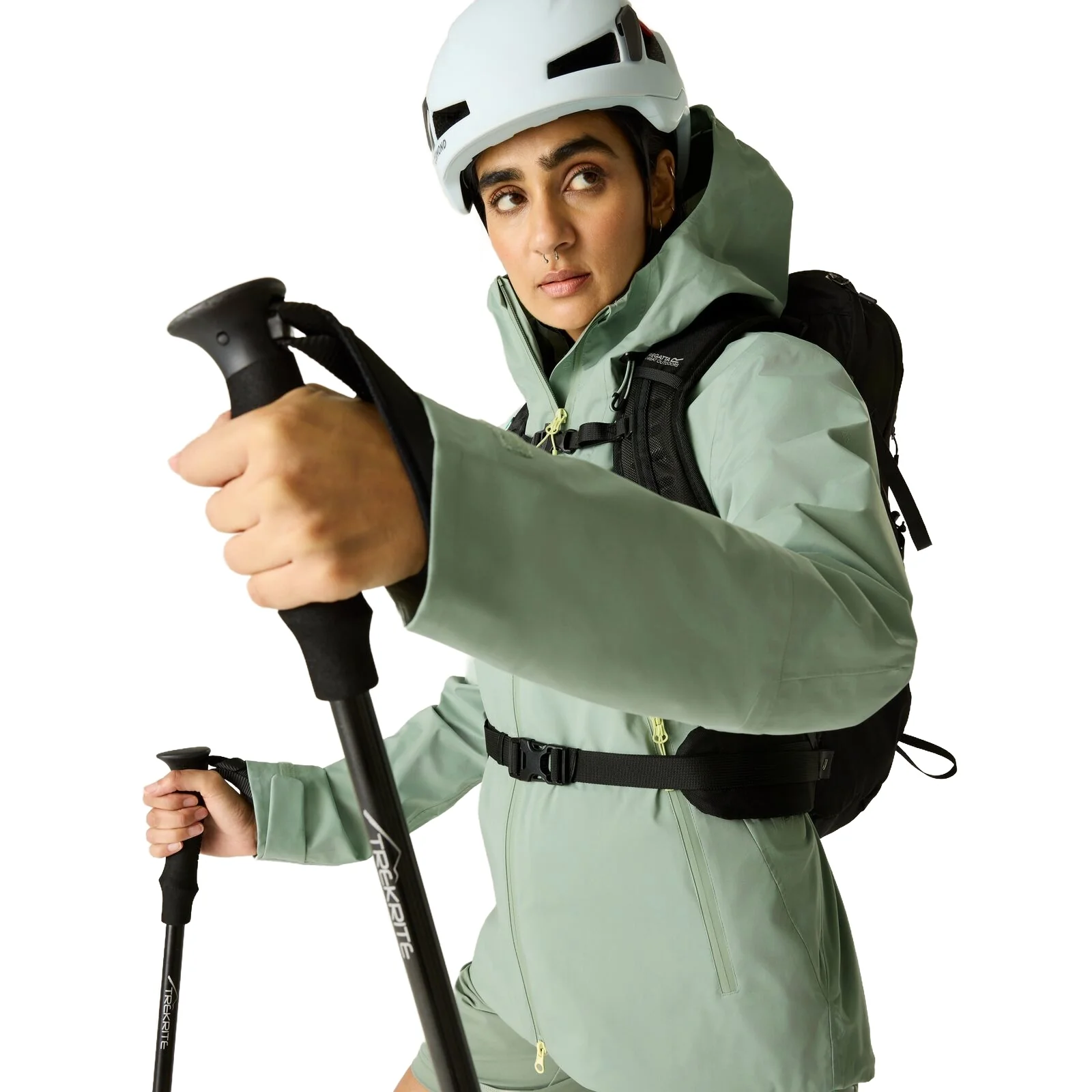 Dare 2b Womens Haik 3 Layer Lightweight Waterproof Jacket - Image 17