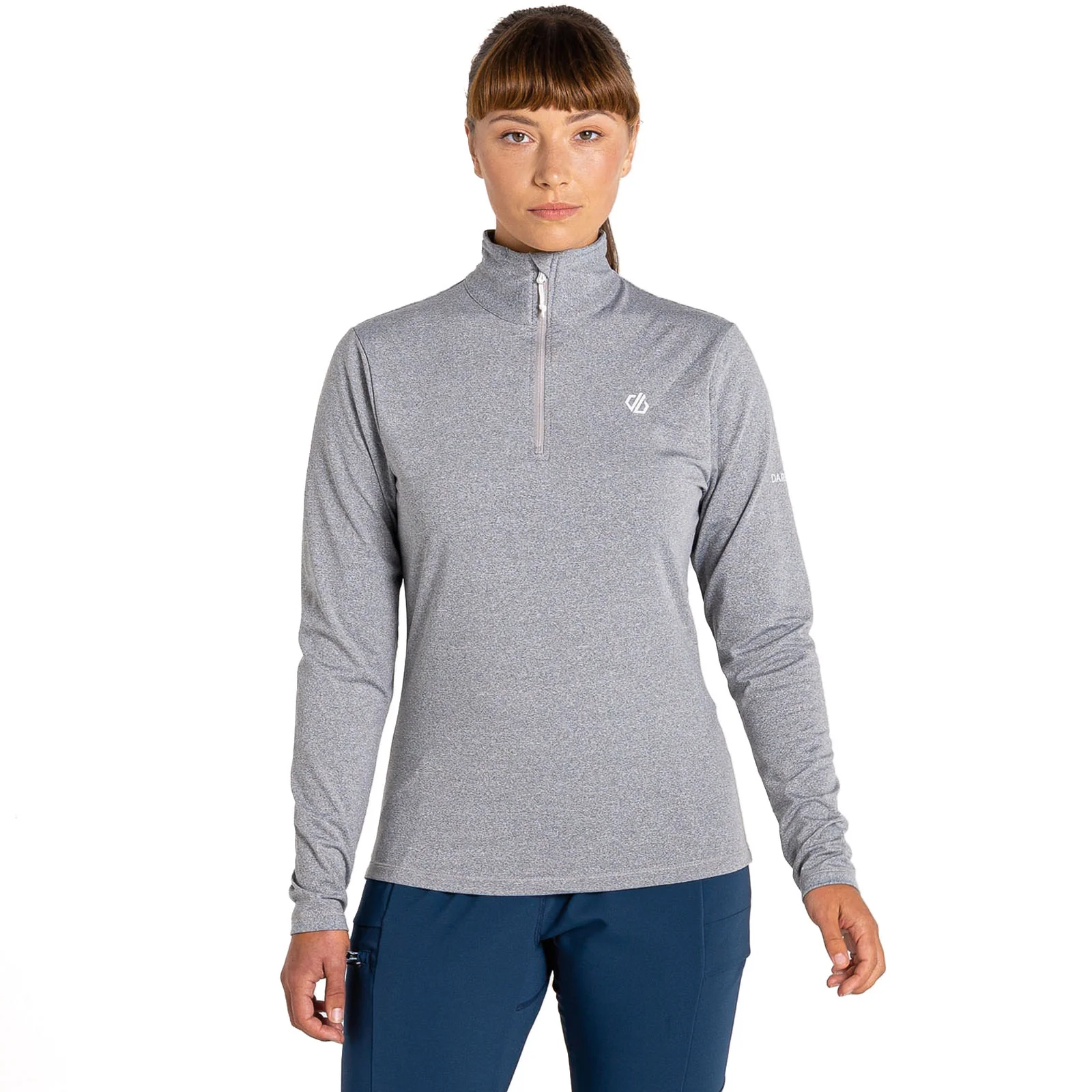 Dare 2b Womens Lowline 1/4 Zip Midlayer - Pink - Image 5