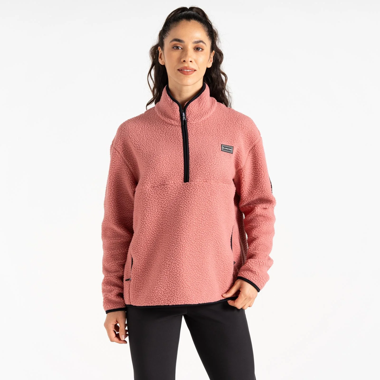 Dare 2b Womens Slid Out Half Zip Borg Fleece - Image 3