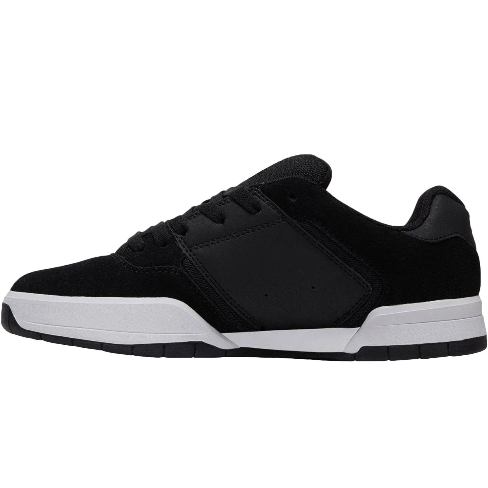 DC Mens Central Suede Chunky Trainers - Black - Image 2