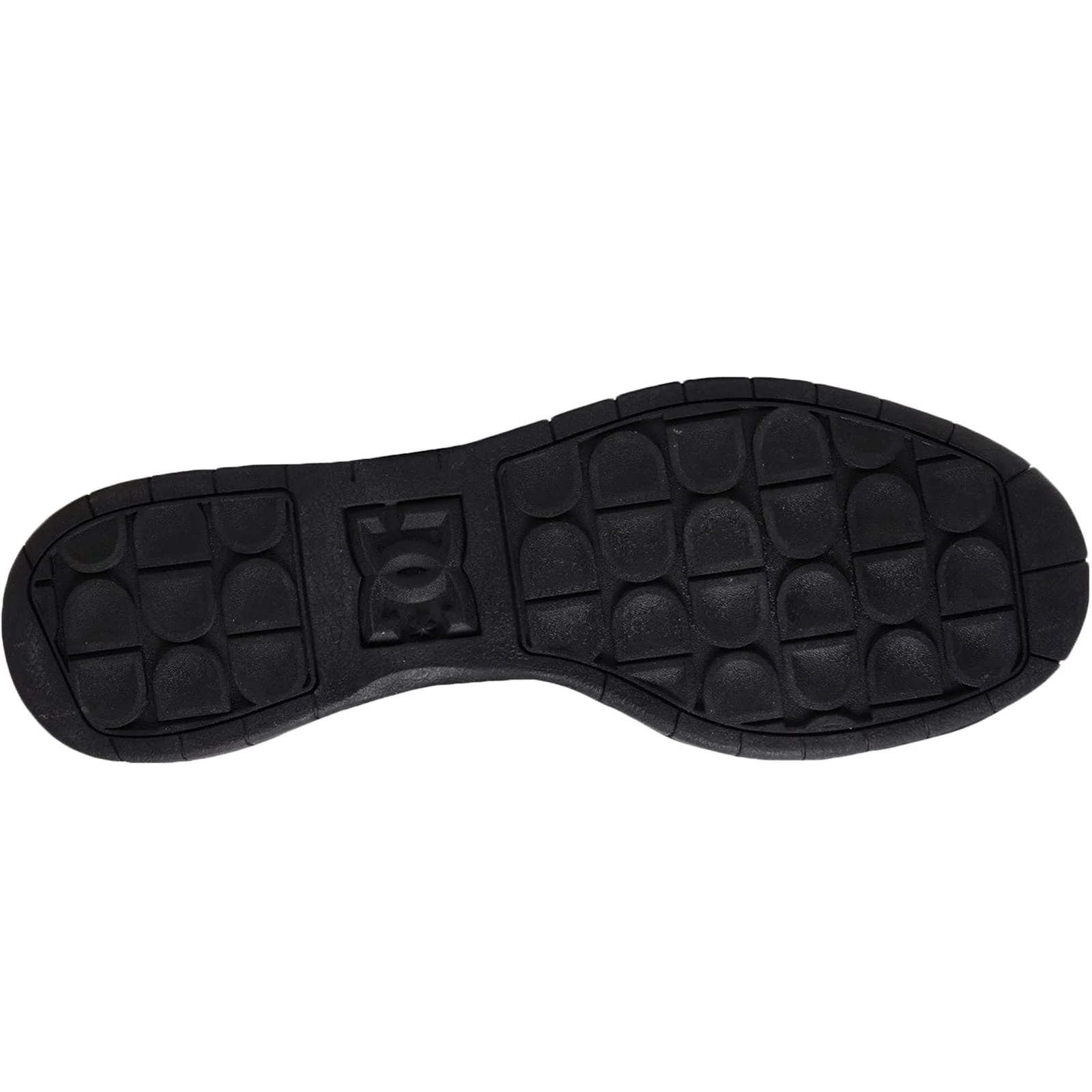 DC Mens Central Suede Chunky Trainers - Black - Image 4