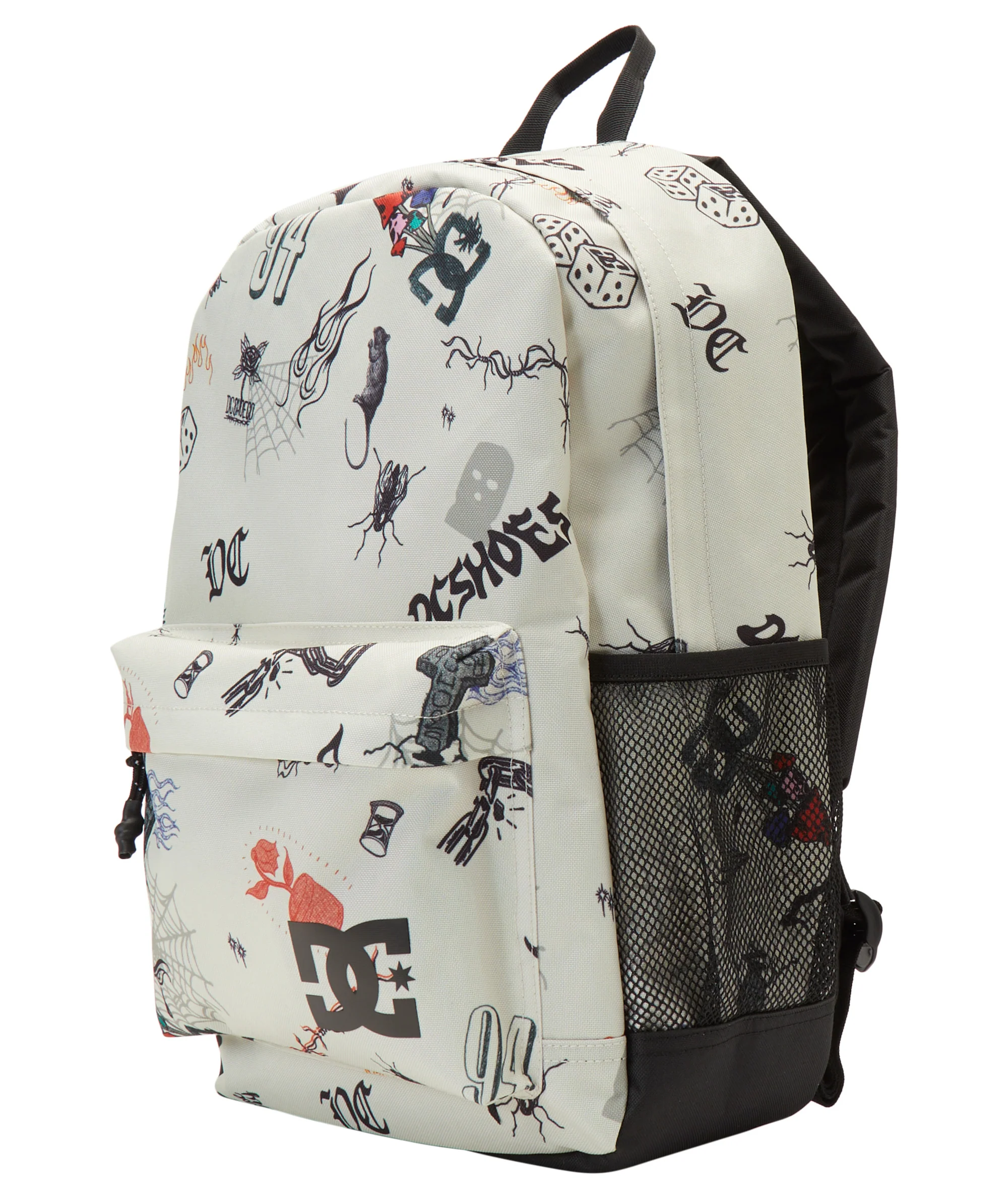 DC Shoes Adults Backsider Seasonal 20L Strap Travel Backpack Bag - Image 6