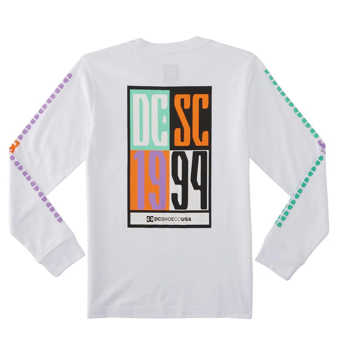 DC Shoes Kids Sportster Long Sleeve Crew Neck T-Shirt - Image 6