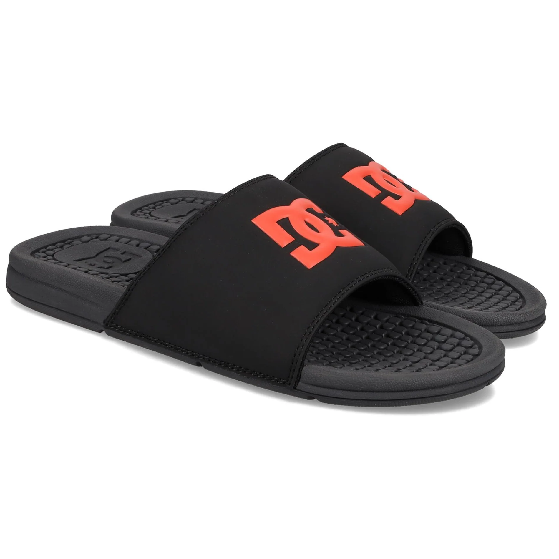 DC Shoes Mens Bolsa Sliders - Black/Camo - Image 4