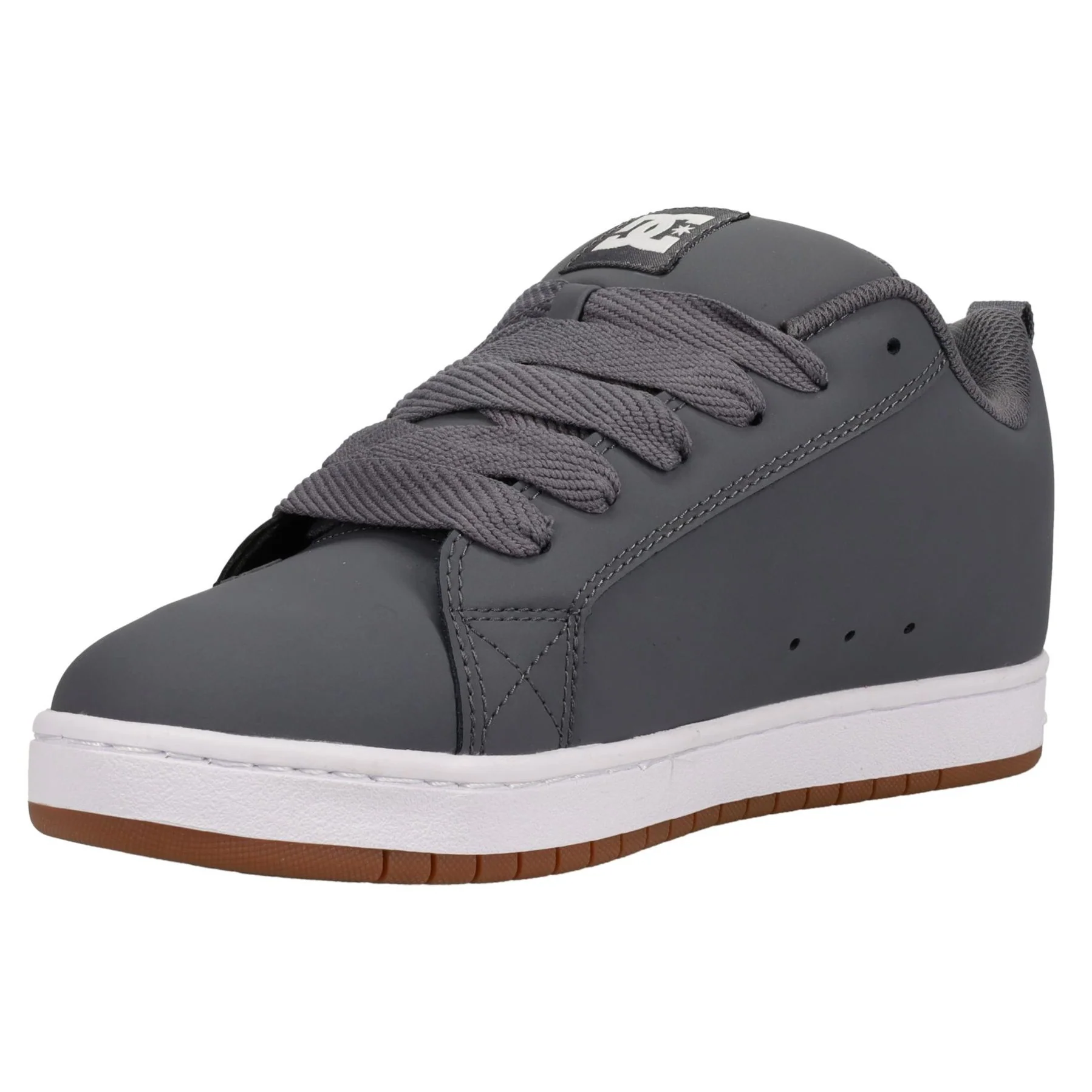 DC Shoes Mens Court Graffik Leather Trainers - Image 13