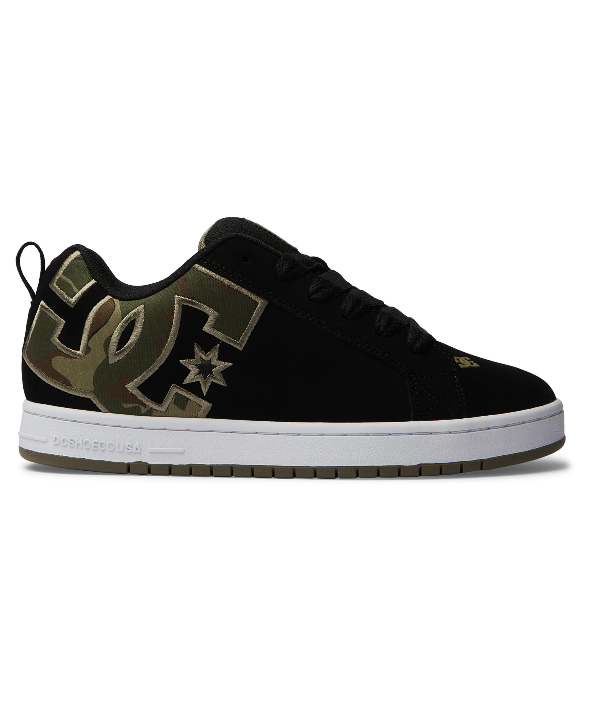 DC Shoes Mens Court Graffik Leather Trainers - Image 20