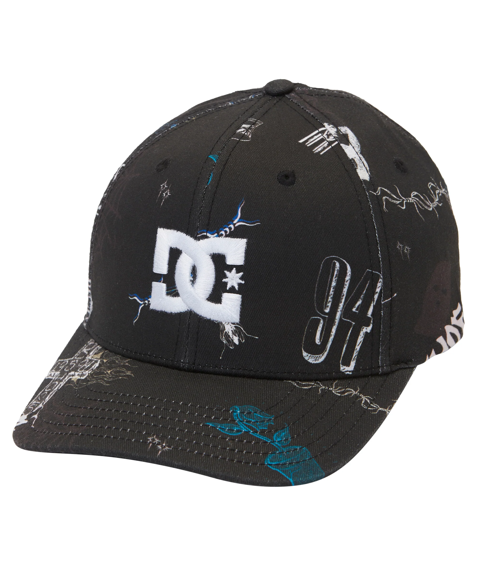 DC Shoes Mens DC Cap Star Flexfit Baseball Cap - Image 4