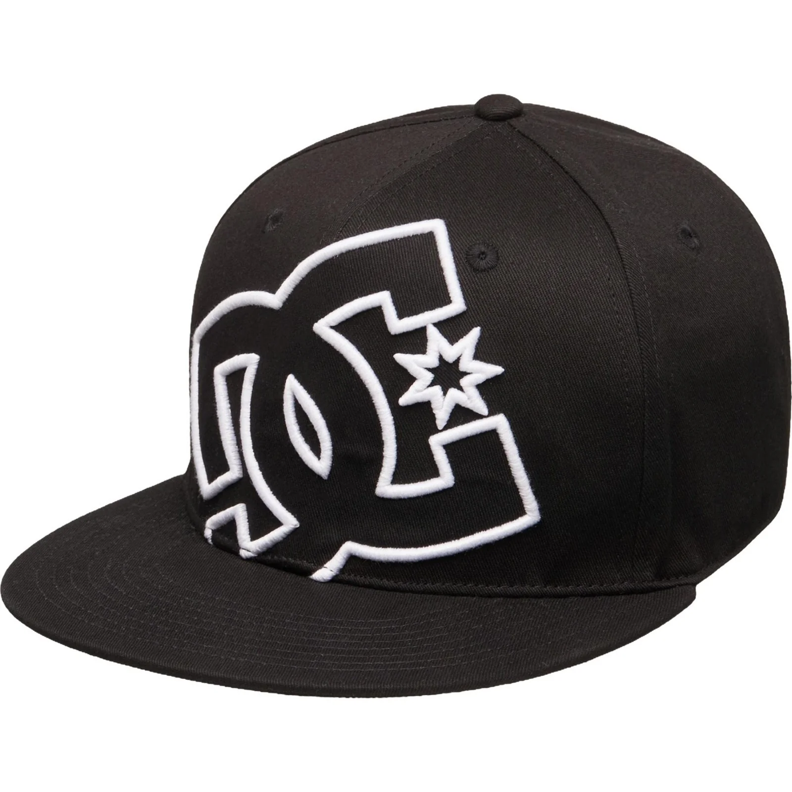 DC Shoes Mens DC Double That Logo Baseball Cap - Image 4