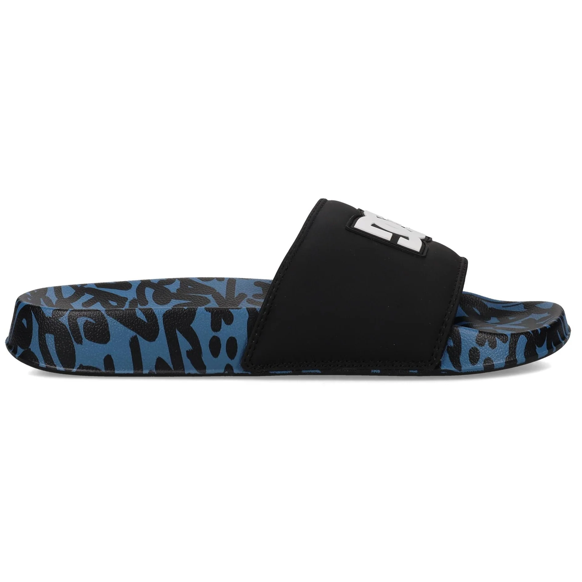 DC Shoes Mens DC SE Leather Slides - Image 4
