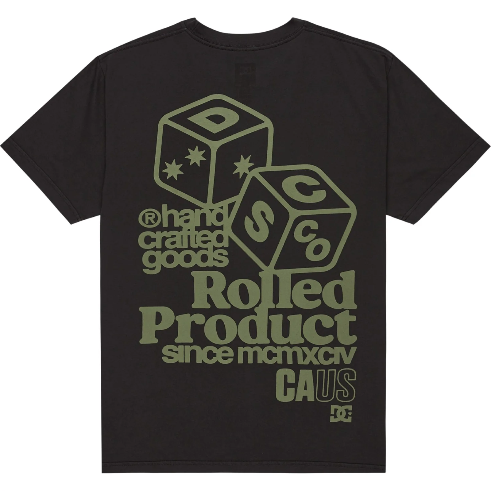 DC Shoes Mens High Graphic Short Sleeve T-Shirt - Image 13