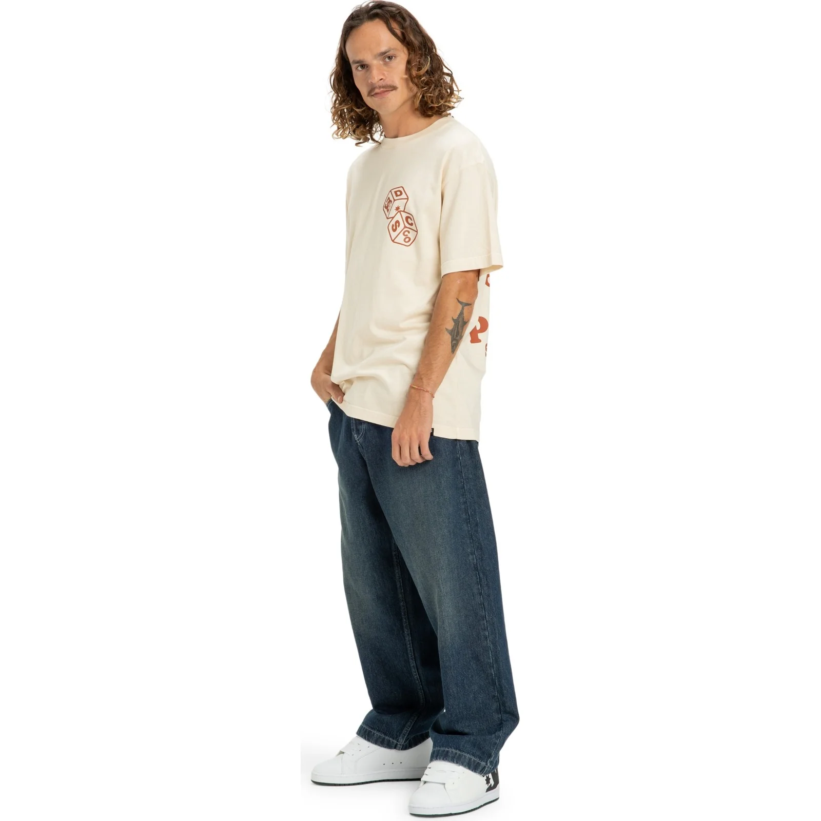 DC Shoes Mens High Graphic Short Sleeve T-Shirt - Image 6