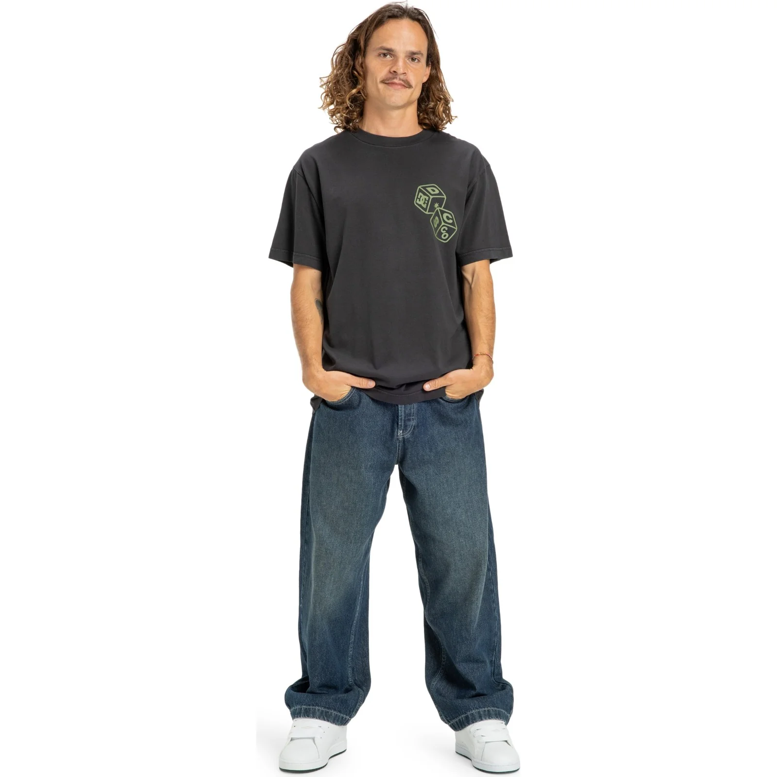 DC Shoes Mens High Graphic Short Sleeve T-Shirt - Image 7
