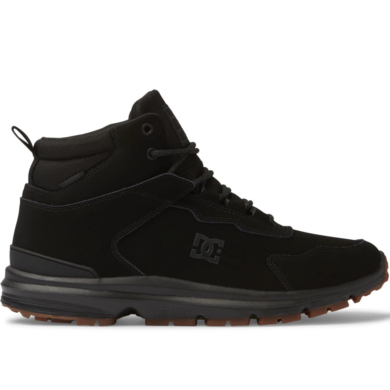 DC Shoes Mens Mutiny Mid Rise Leather Boots - Black - Image 5
