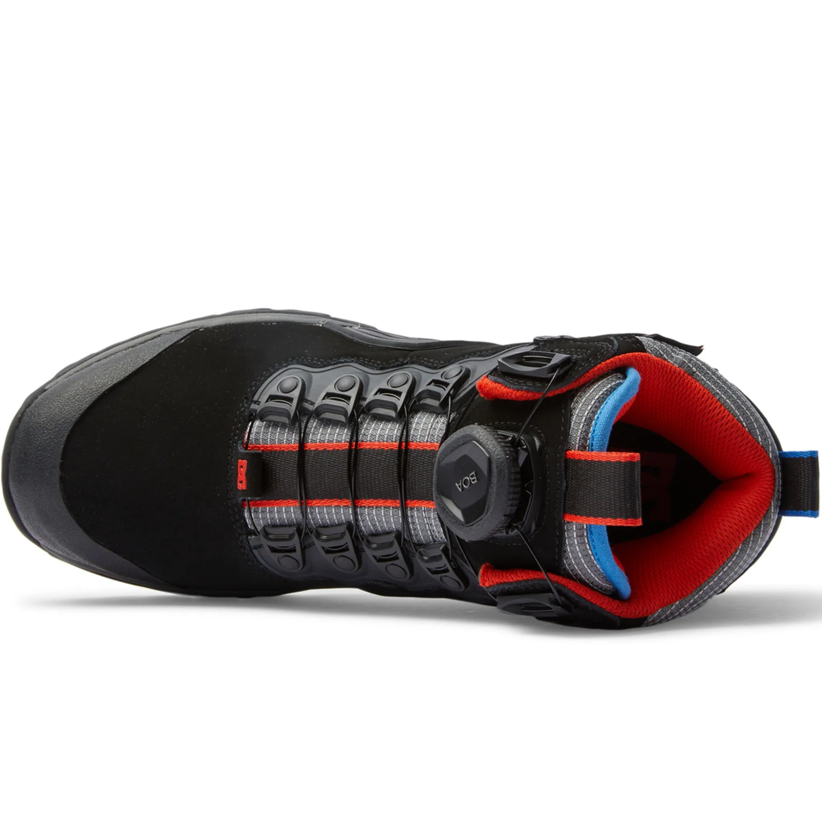 DC Shoes Mens Navigator LX Leather Waterproof Boots - Black - Image 3