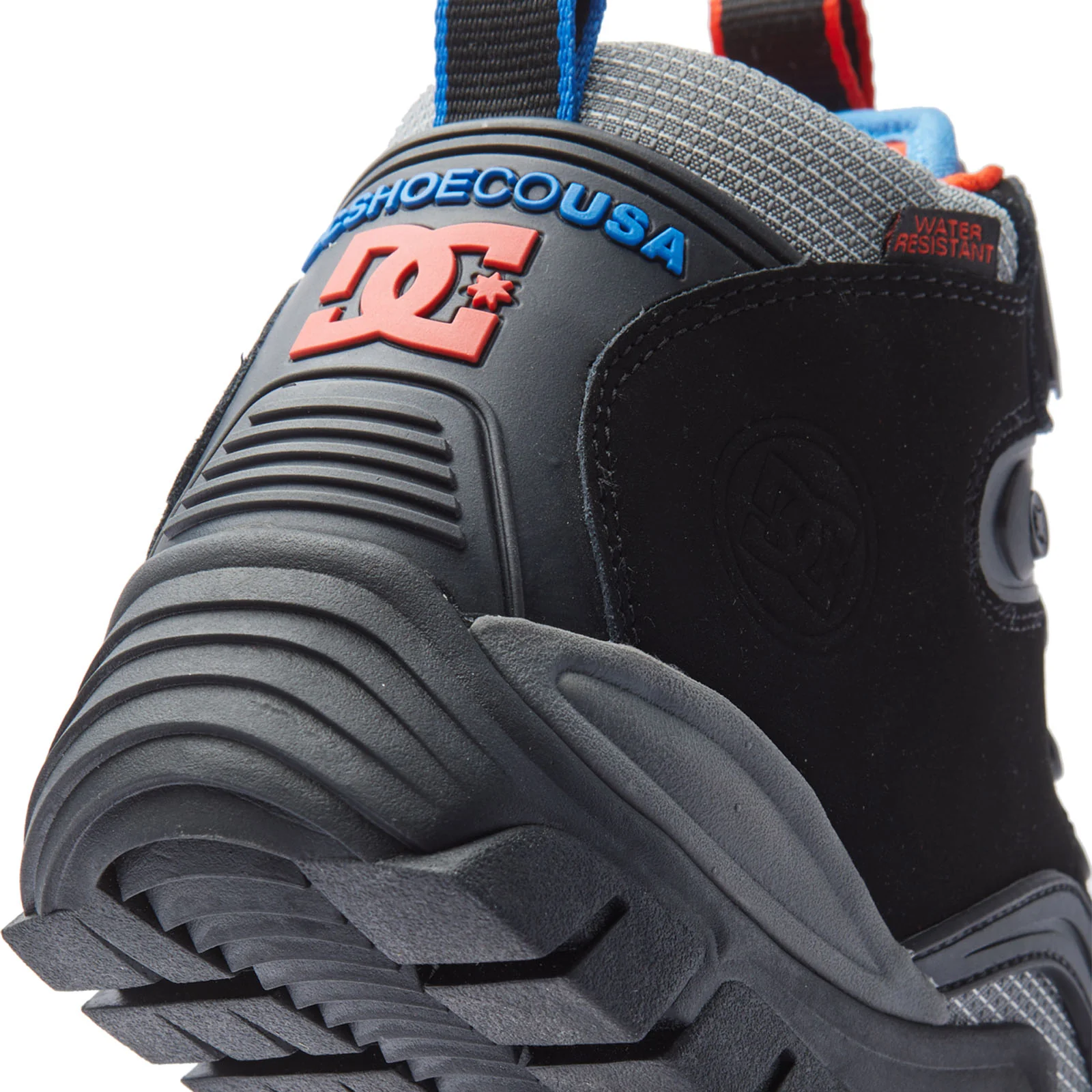 DC Shoes Mens Navigator LX Leather Waterproof Boots - Black - Image 8