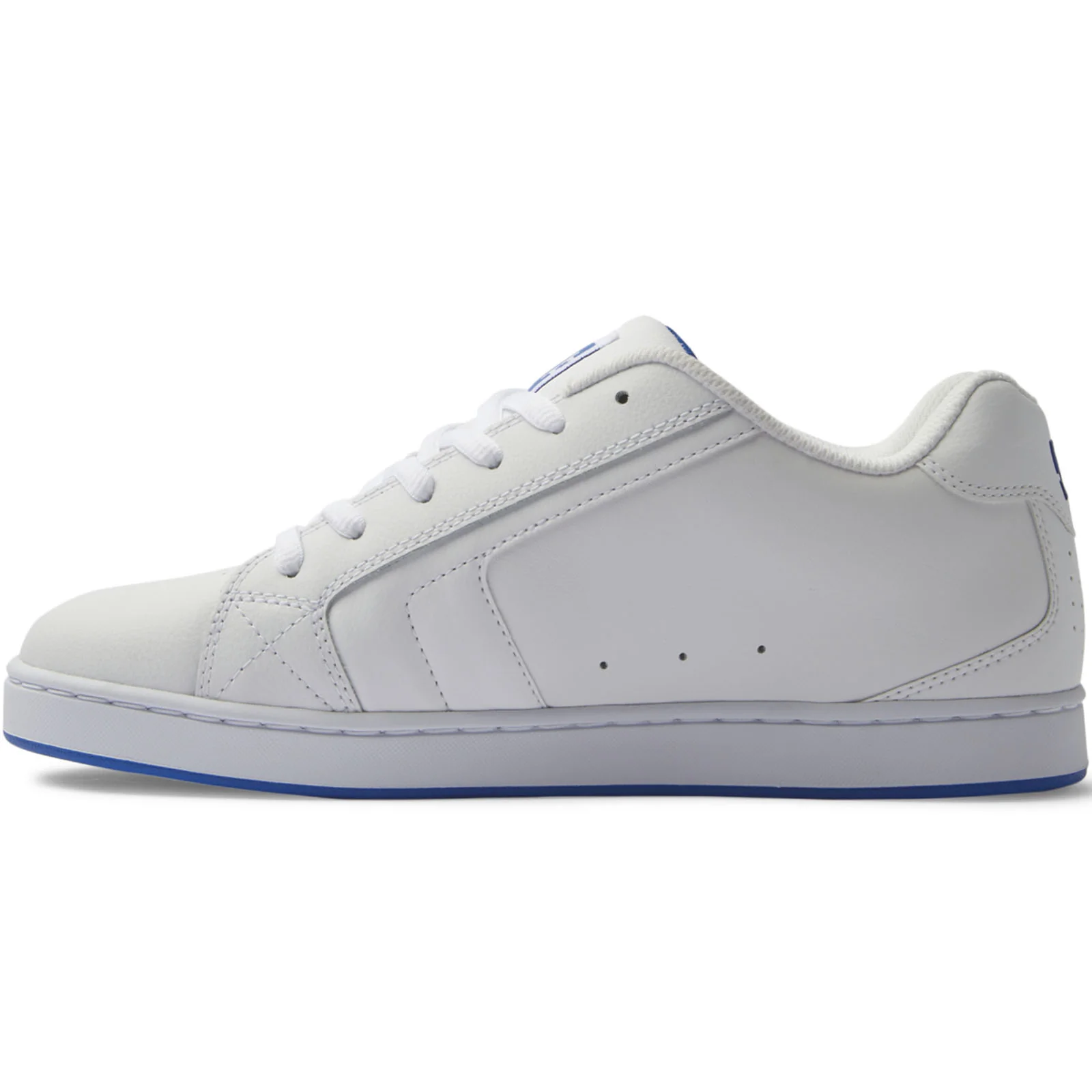 DC Shoes Mens Net Leather Low Rise Trainers - Image 15