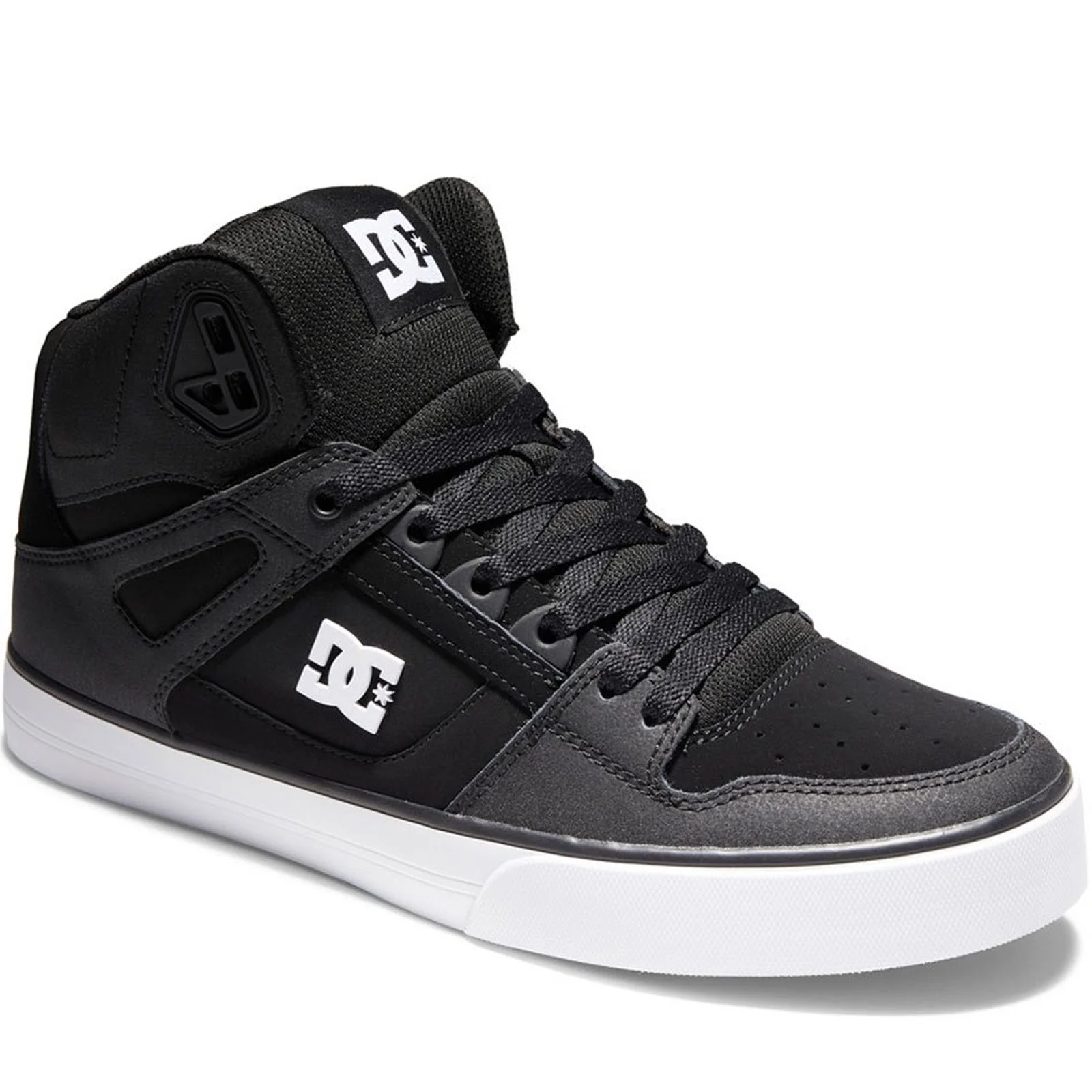 DC Shoes Mens Pure High Leather High Top Trainers - Image 3