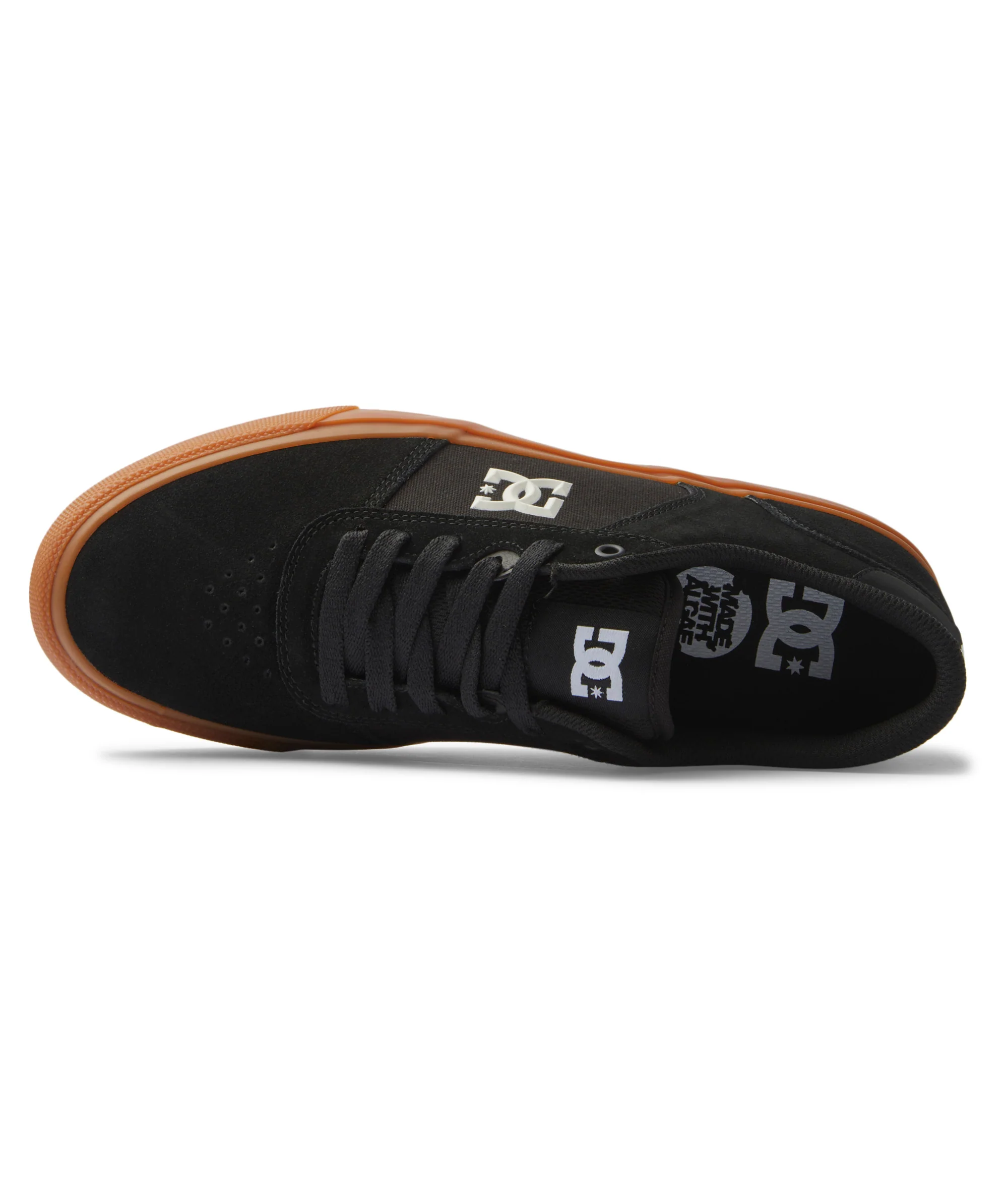 DC Shoes Mens Teknic Leather Trainers - Image 14