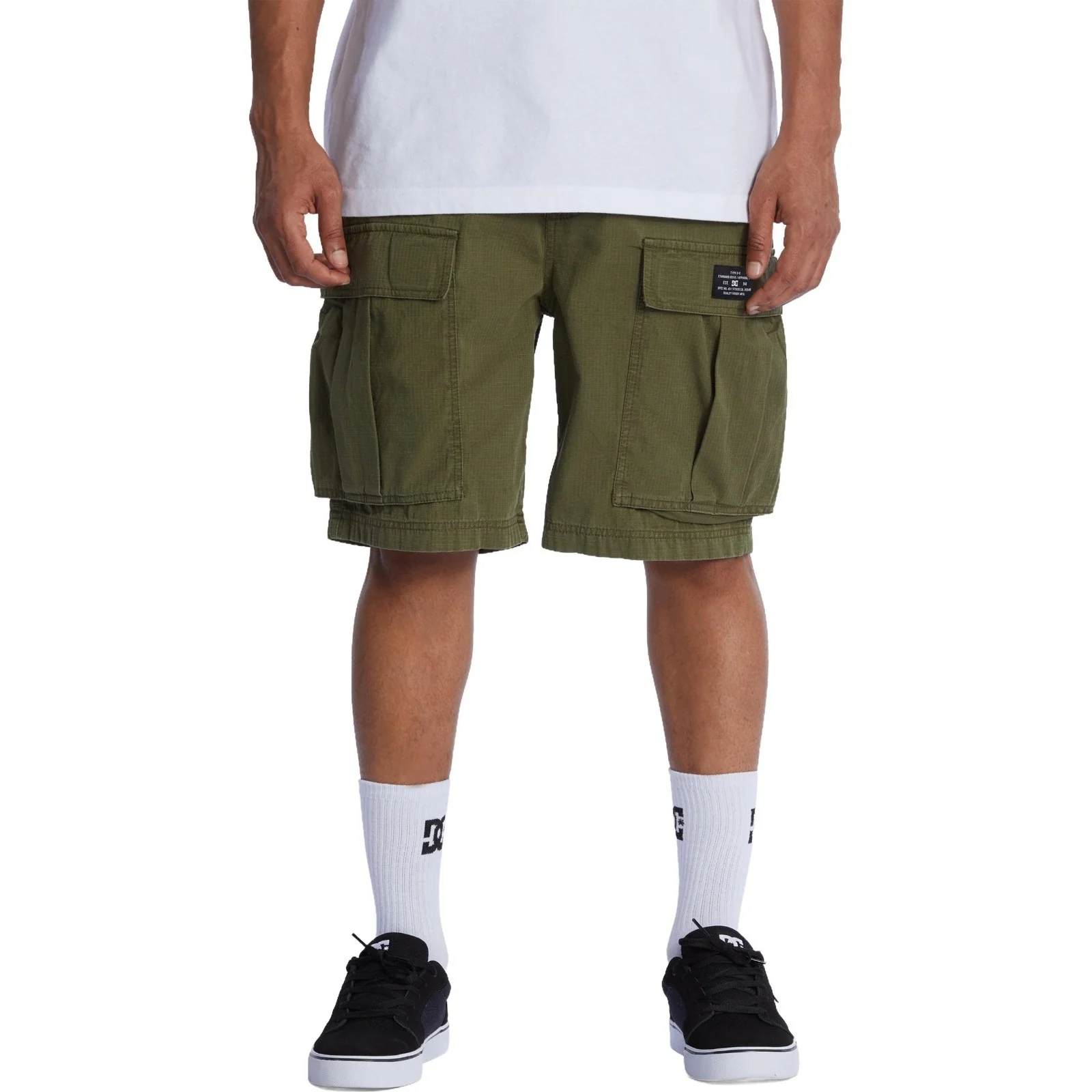 DC Shoes Mens Tundra Baggy Cargo Shorts - Image 3