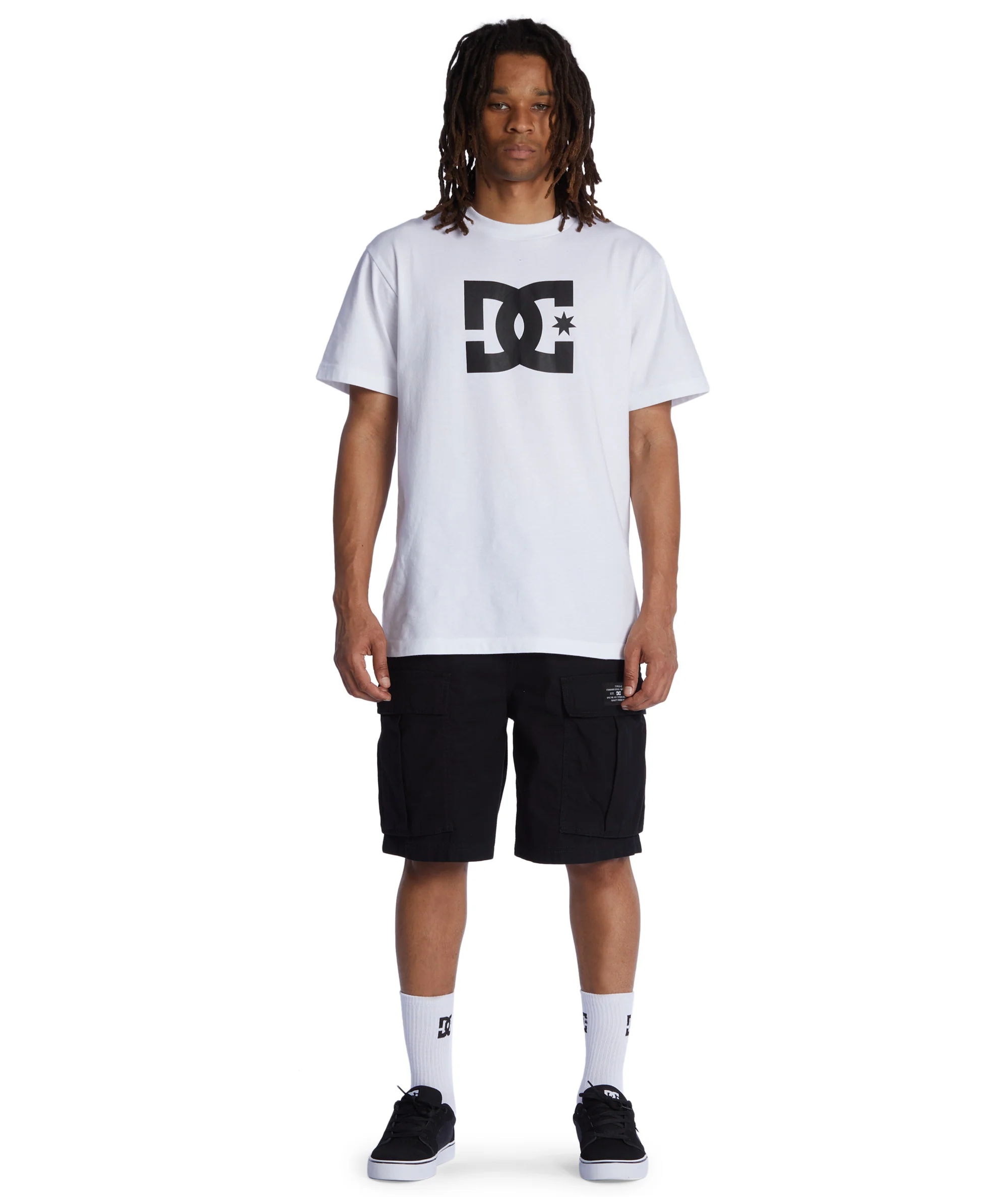 DC Shoes Mens Tundra Casual Multi Pocket Mid Length Cargo Shorts - Image 4