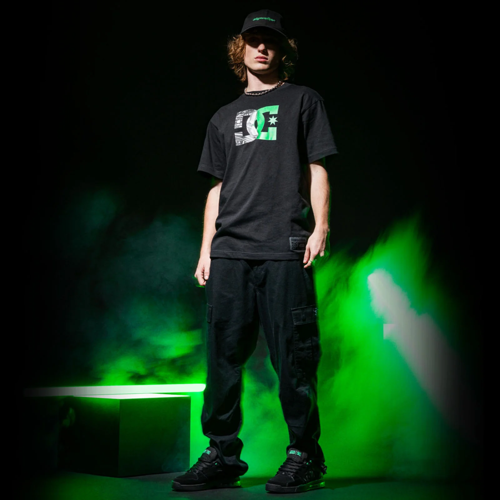DC Shoes Mens X Star Wars Luke Skywalker T-Shirt - Black - Image 5