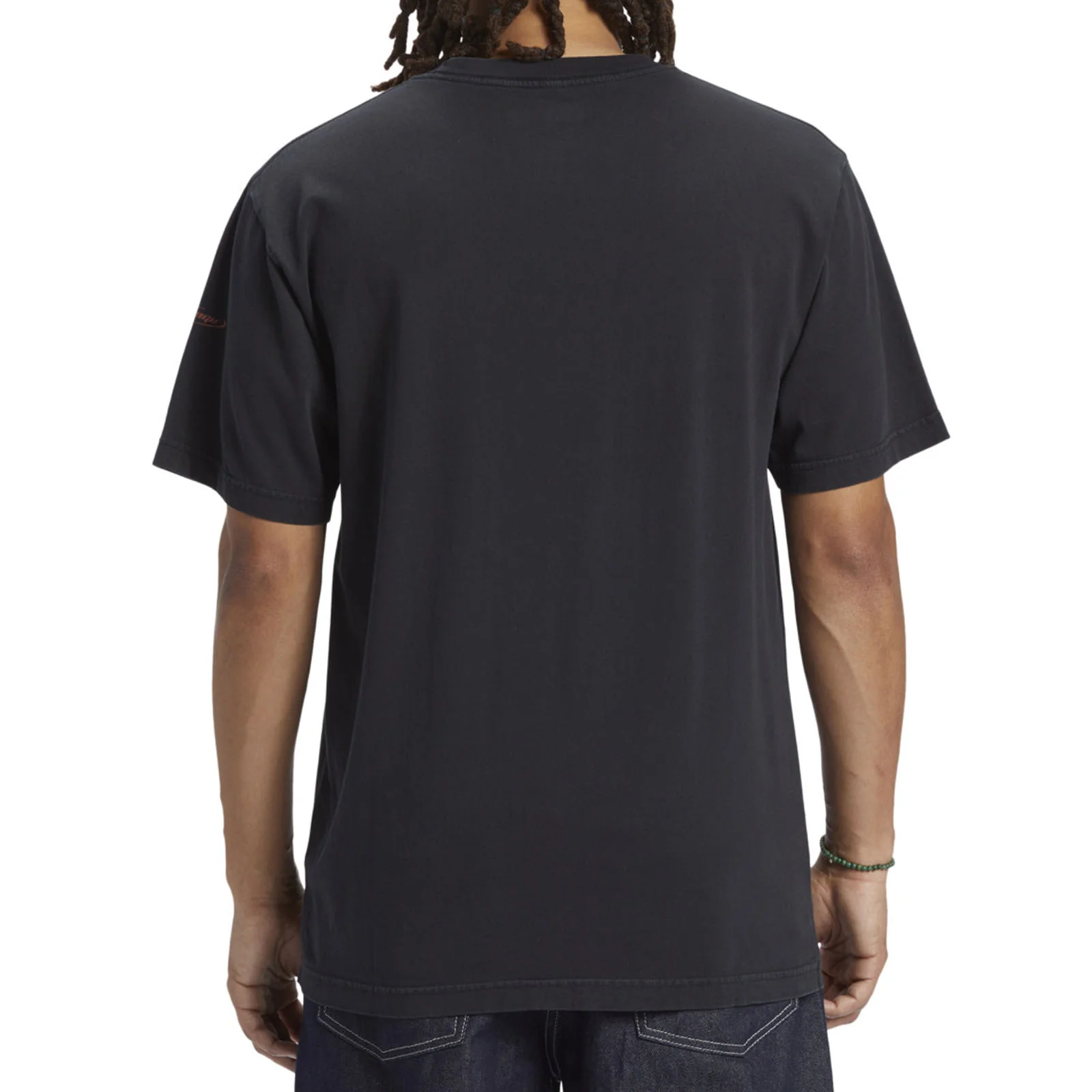 DC Shoes Mens X Star Wars Mando And The Child T-Shirt - Black - Image 2