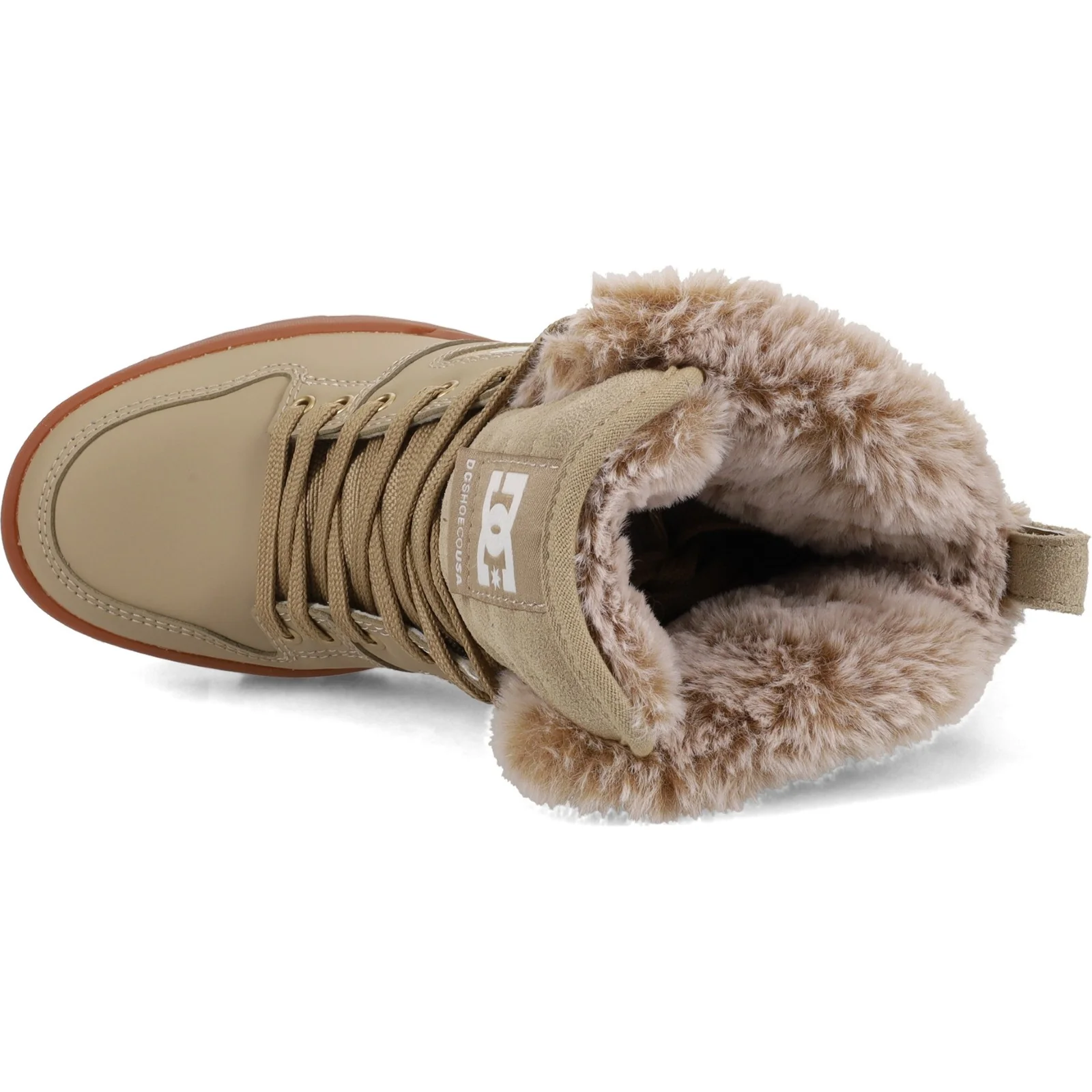 DC Shoes Womens Manteca 4 Faux Fur Lined Boots - Image 11