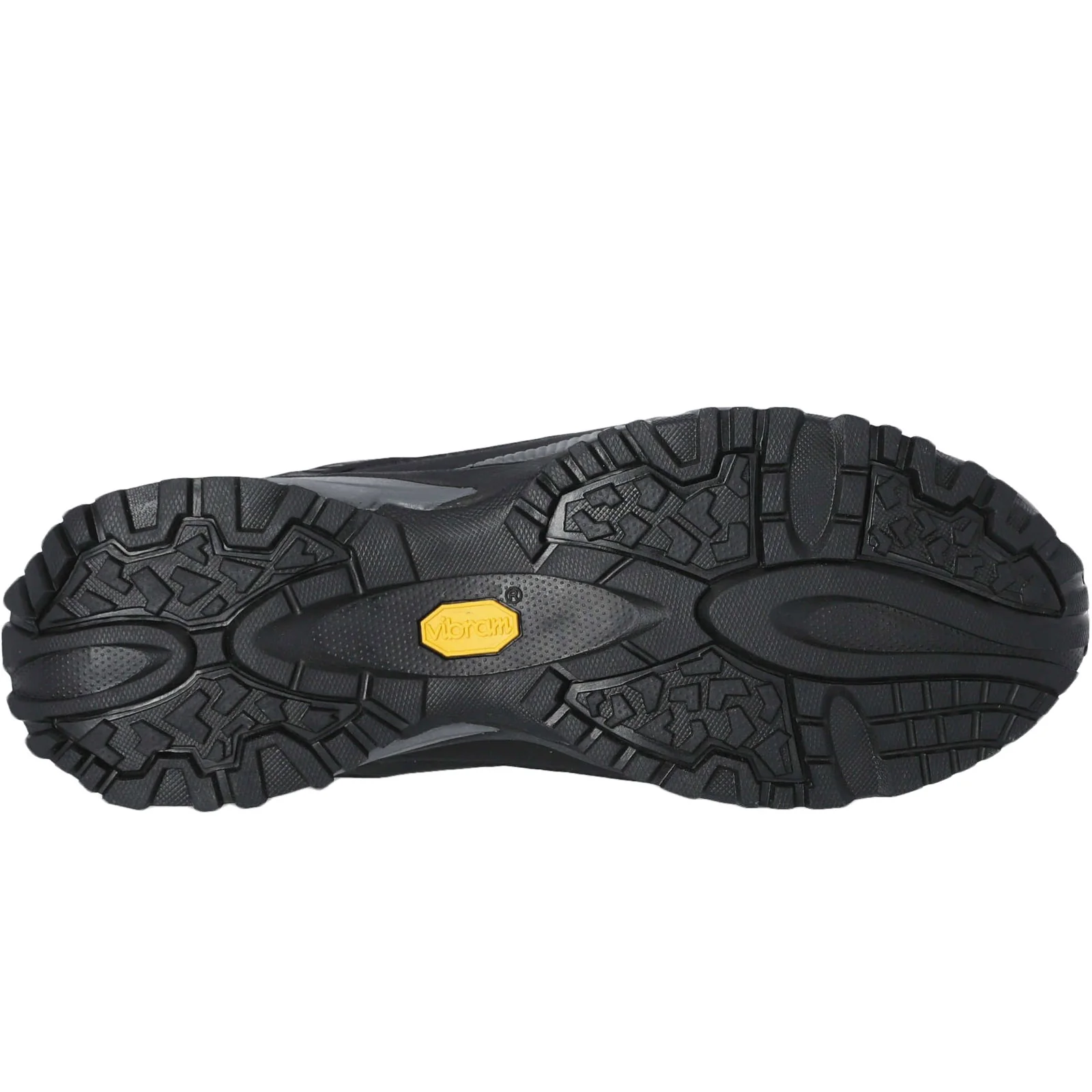 DLX Magellan Mens Vibram Walking Shoes - Black - Image 3