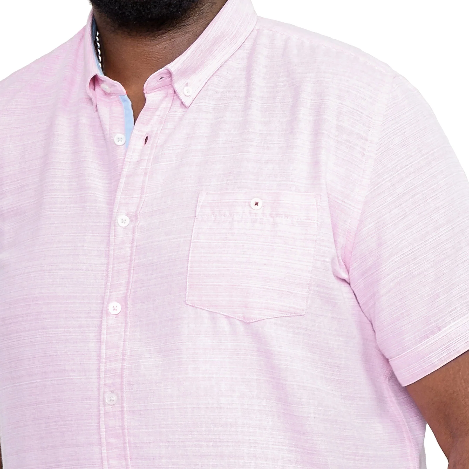 Duke D555 Mens Stratford Big & Tall Button Down Shirt - Image 4
