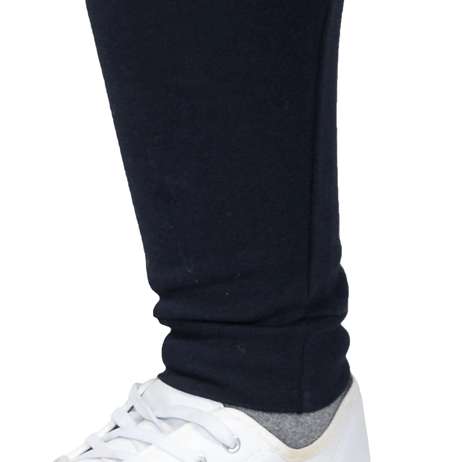 D555 Mens Brandon Big & Tall Slim Fit Cuffed Joggers - Navy - Image 2