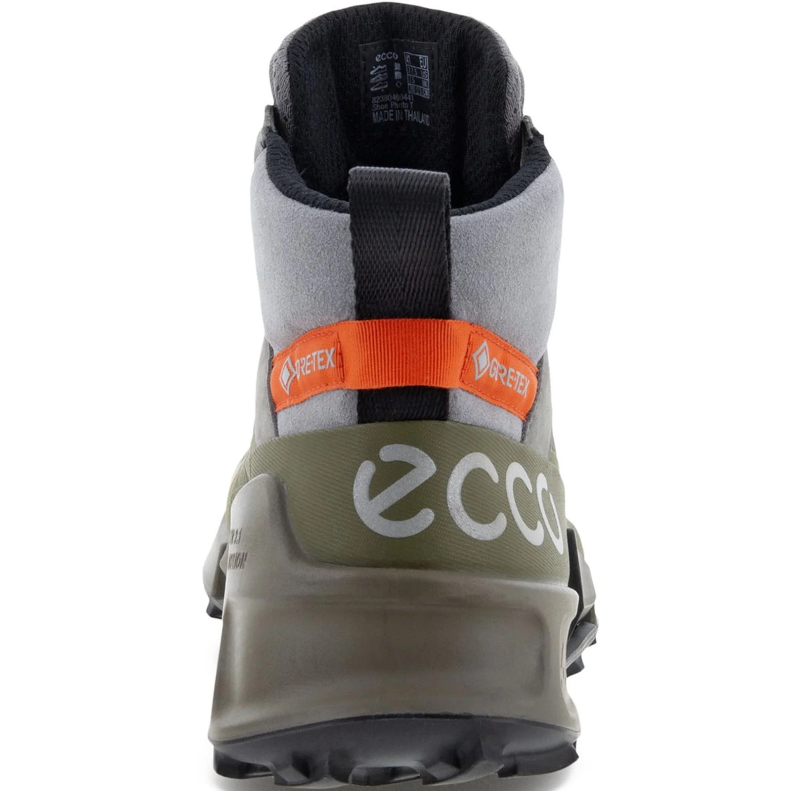 ECCO Mens BIOM 2.1 X Mountain Mid GORE-TEX Waterproof Trainers - Tarmac - Image 7