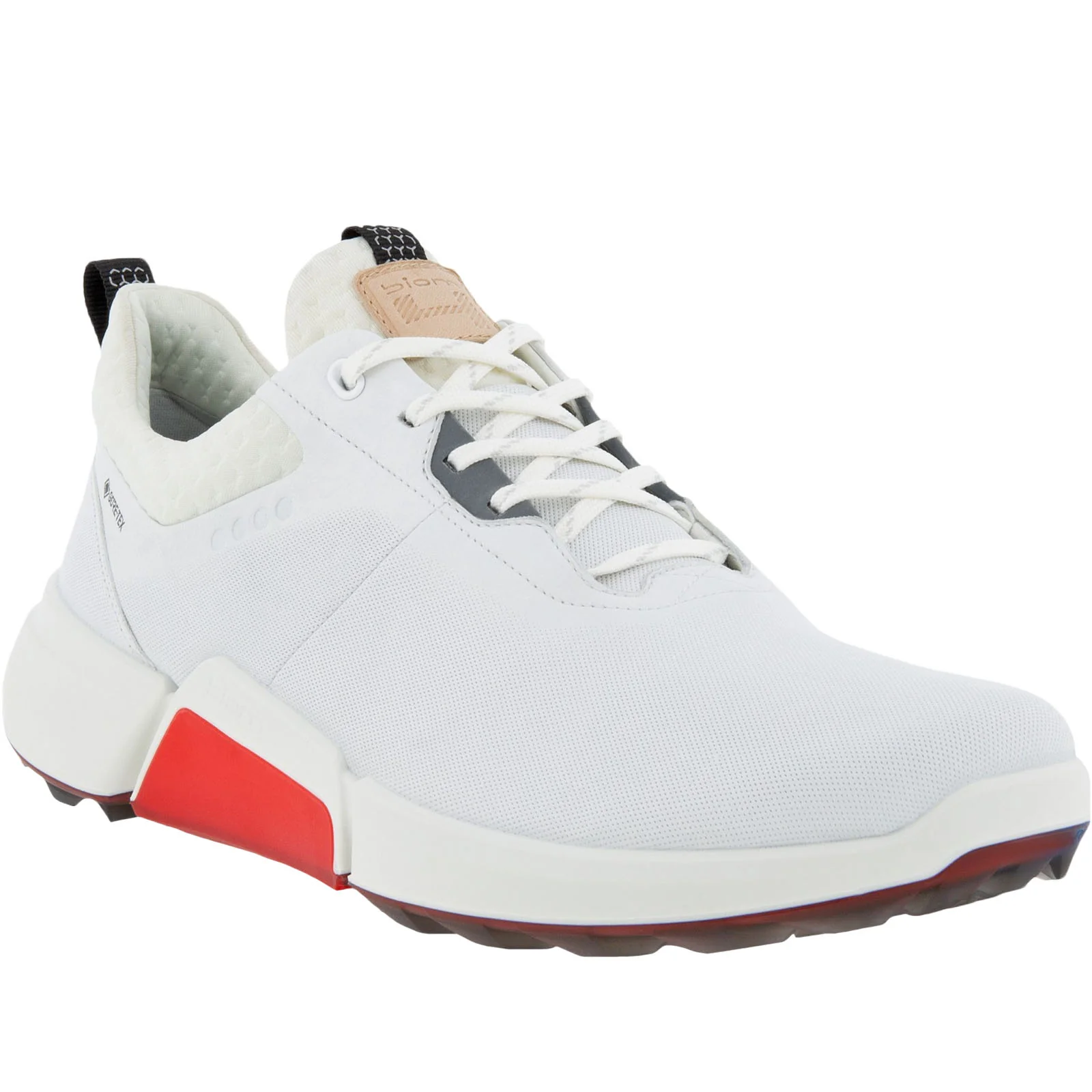 ECCO Mens Biom H4 Leather GORE-TEX Golf Shoes - Image 5