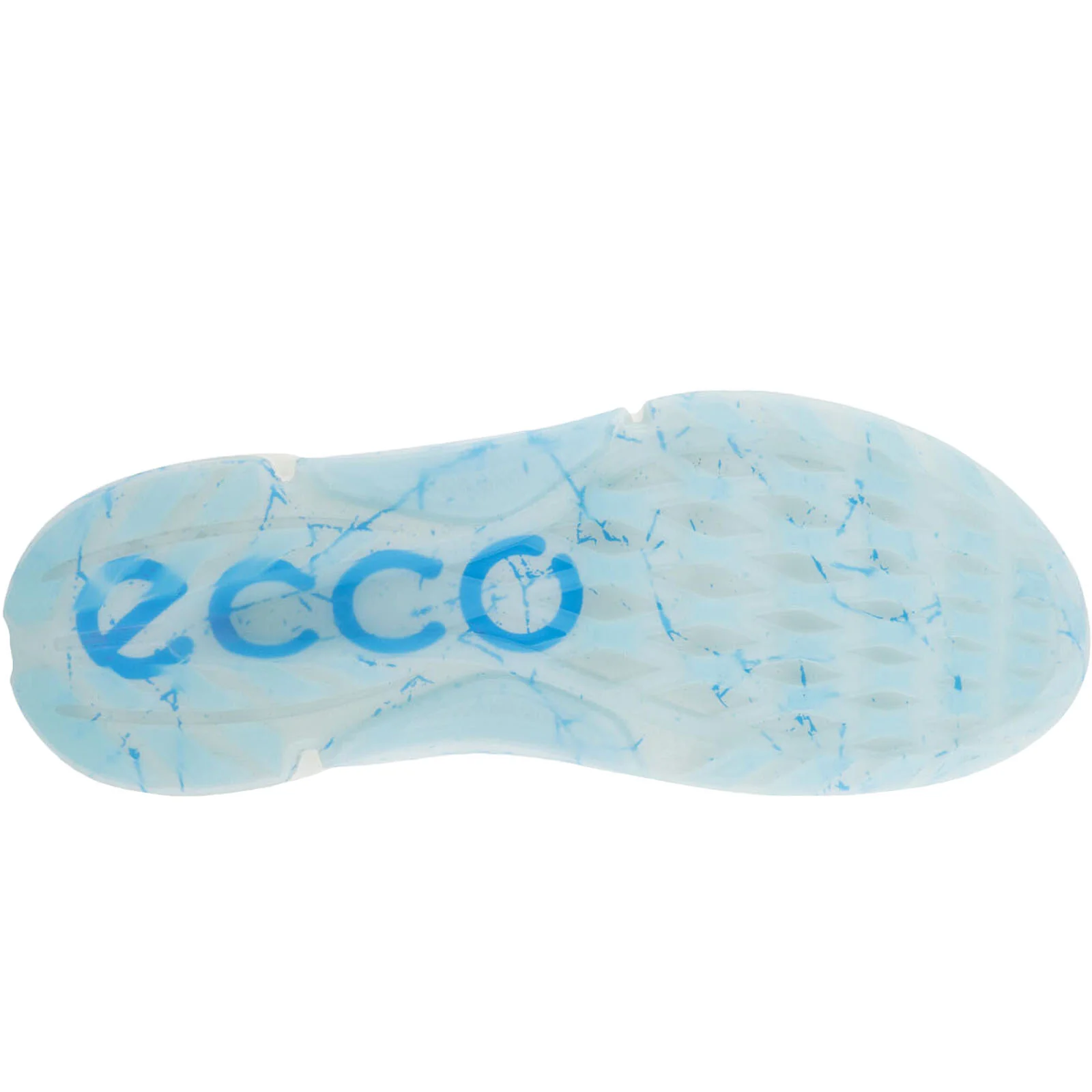 ECCO Mens Biom H4 Leather GORE-TEX Lace Up Golf Shoes - White - Image 4