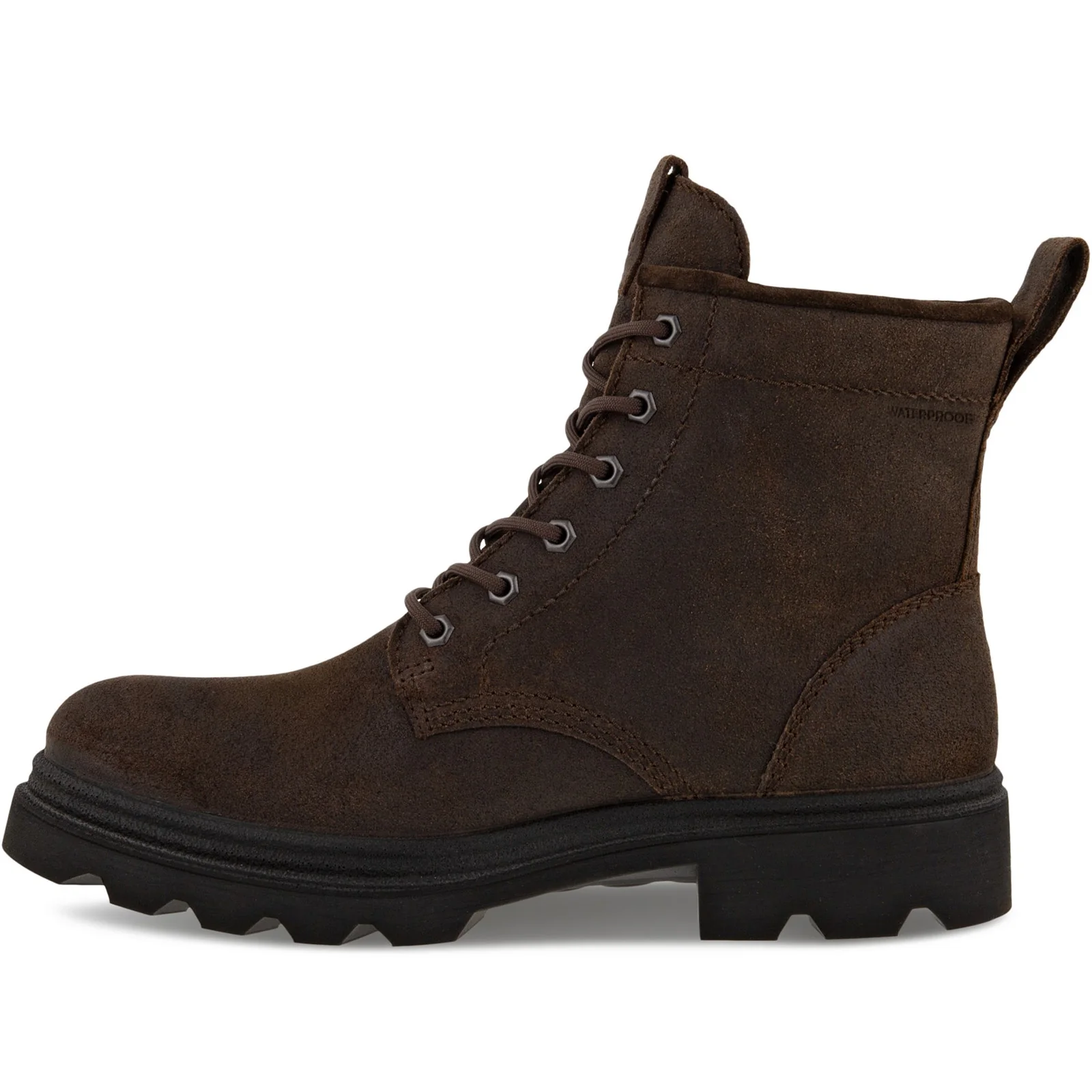 ECCO Mens Grainer 6IN Leather Waterproof Lace Up Boots - Image 5