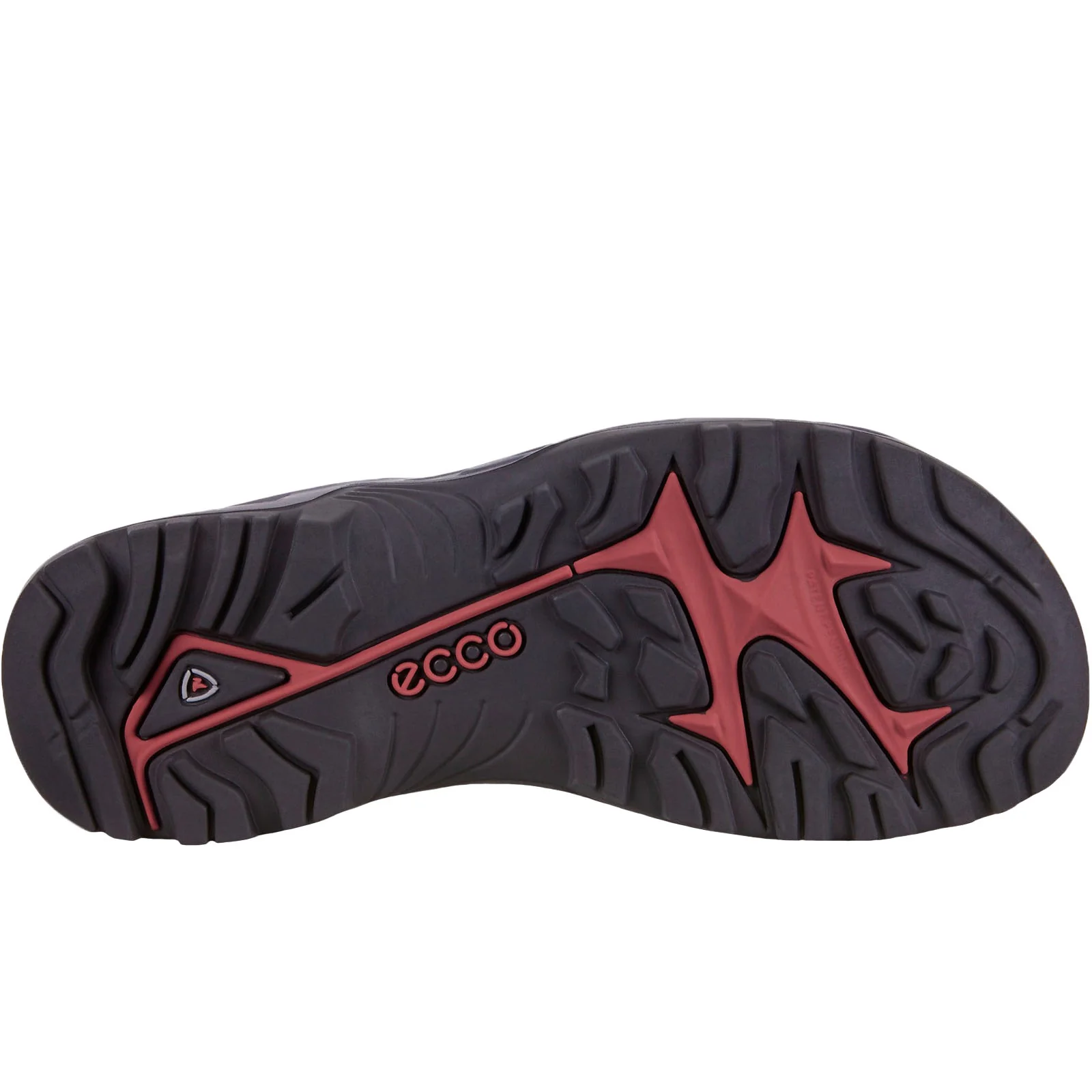 ECCO Mens Offroad Leather Hook & Loop Walking Sandals - Cocoa Brown - Image 5