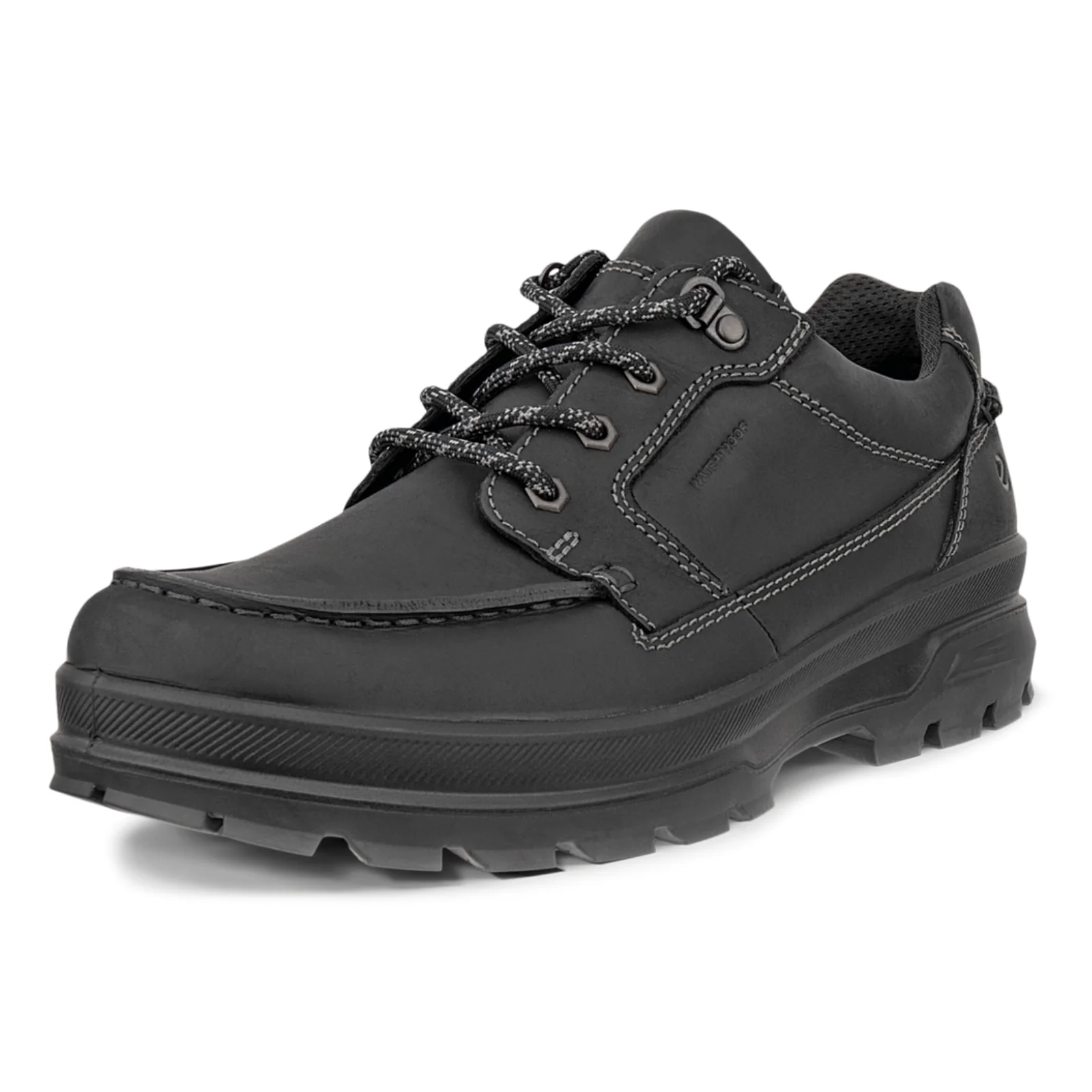 ECCO Mens Rugged Track Moc Toe Waterproof Walking Shoes - Image 3