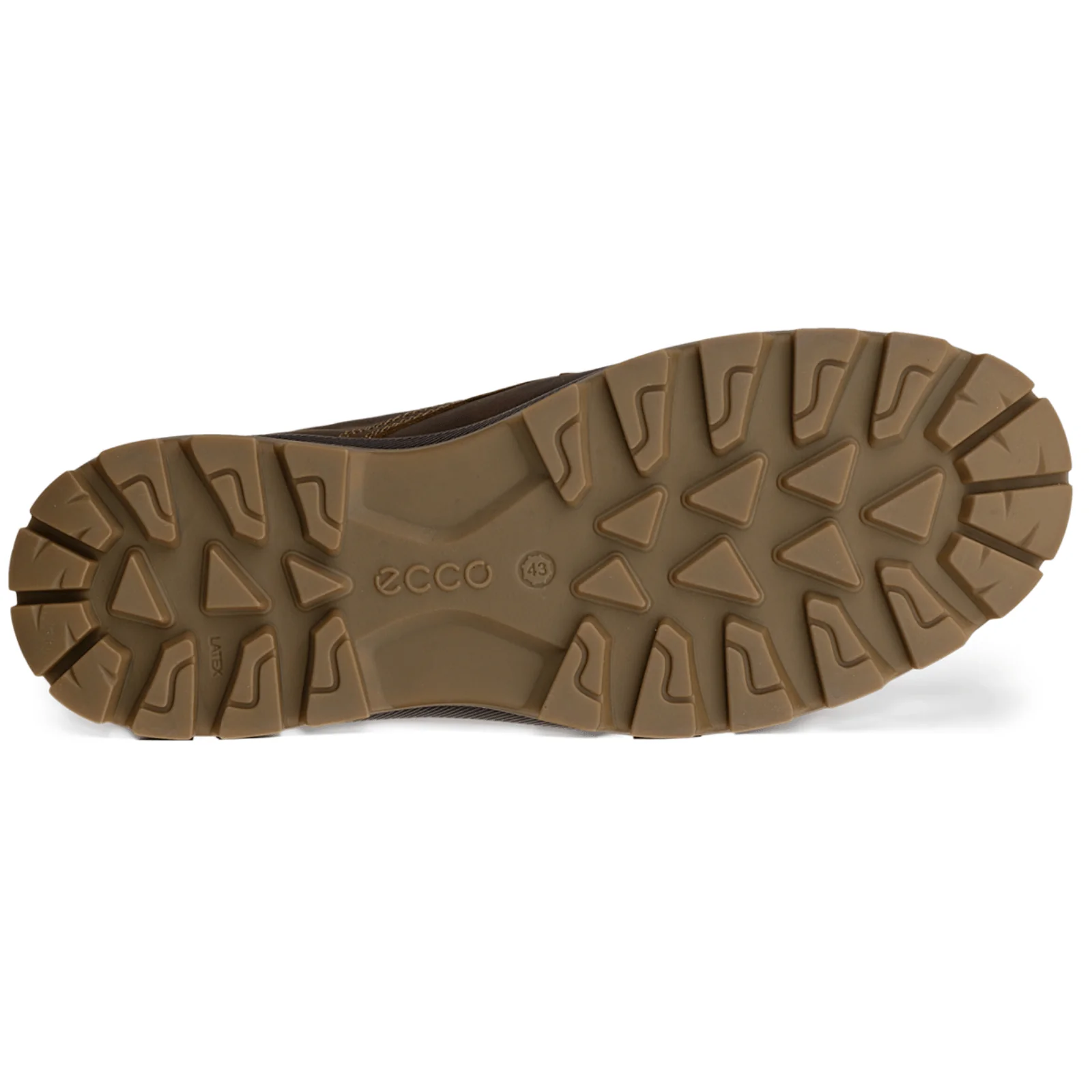 ECCO Mens Rugged Track Plain Toe Waterproof Walking Shoes - Image 11