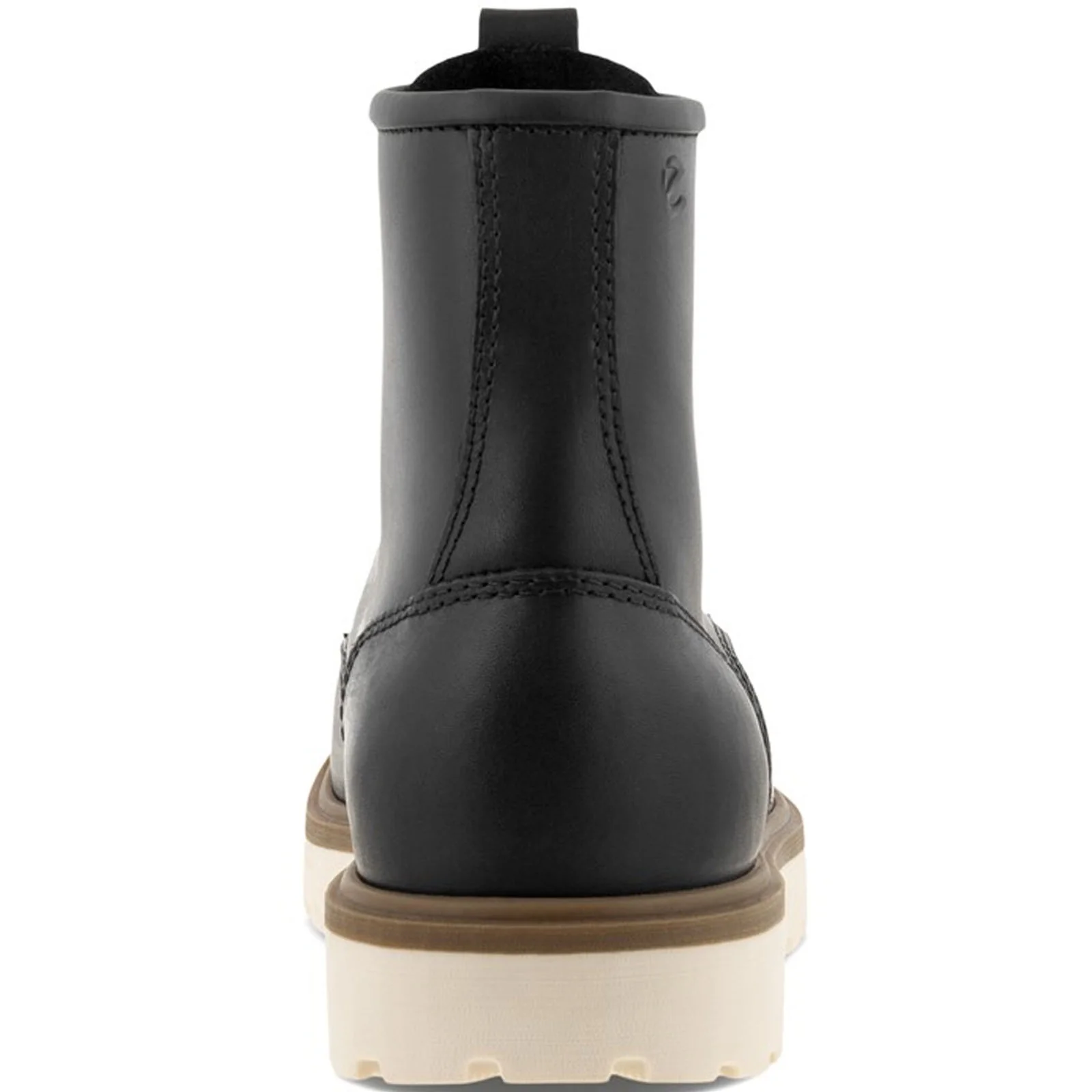 ECCO Mens Staker 6" Moc-Toe Leather Chunky Sole Boots - Image 14