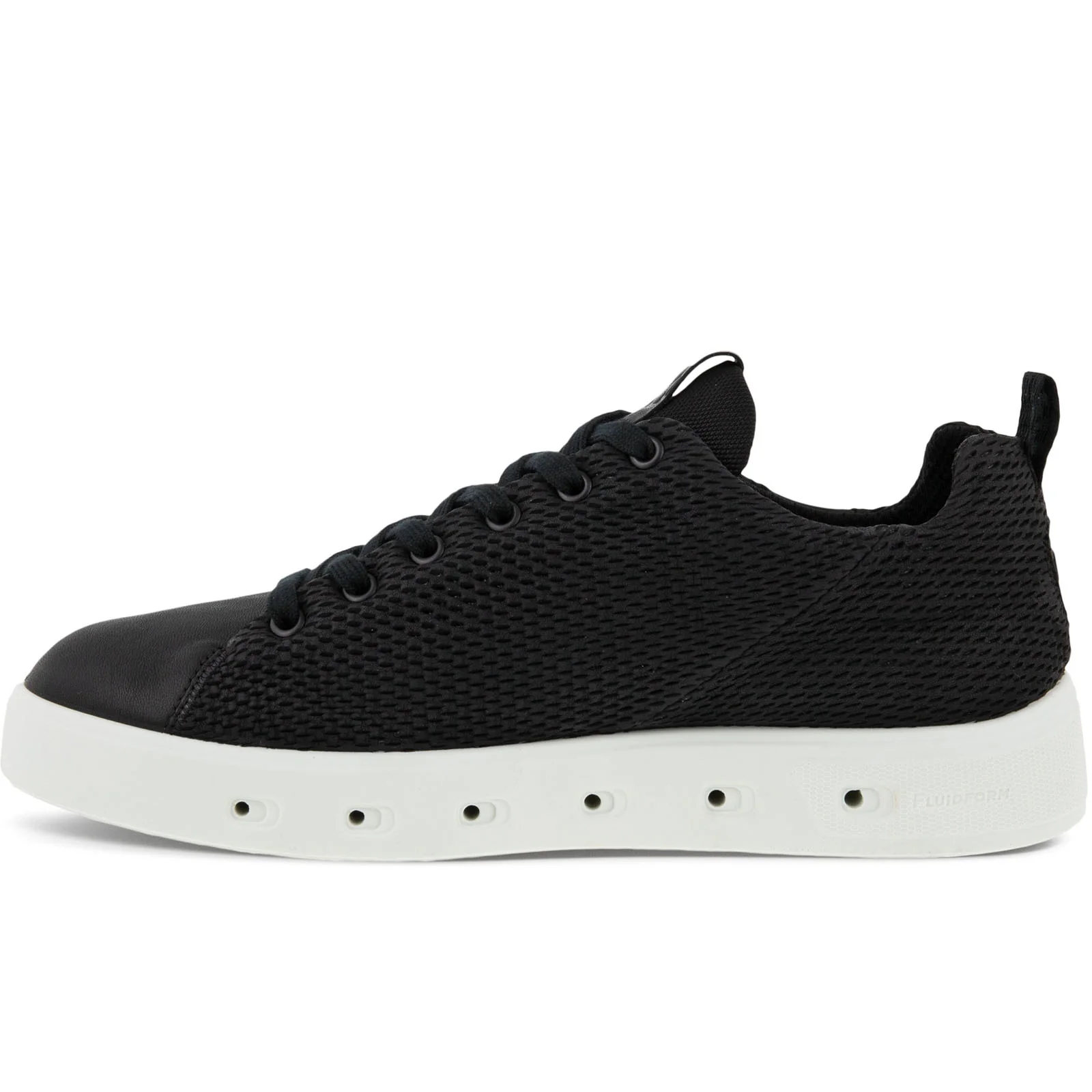 ECCO Mens Street 720 Leather Mesh GORE-TEX Trainers - Image 5