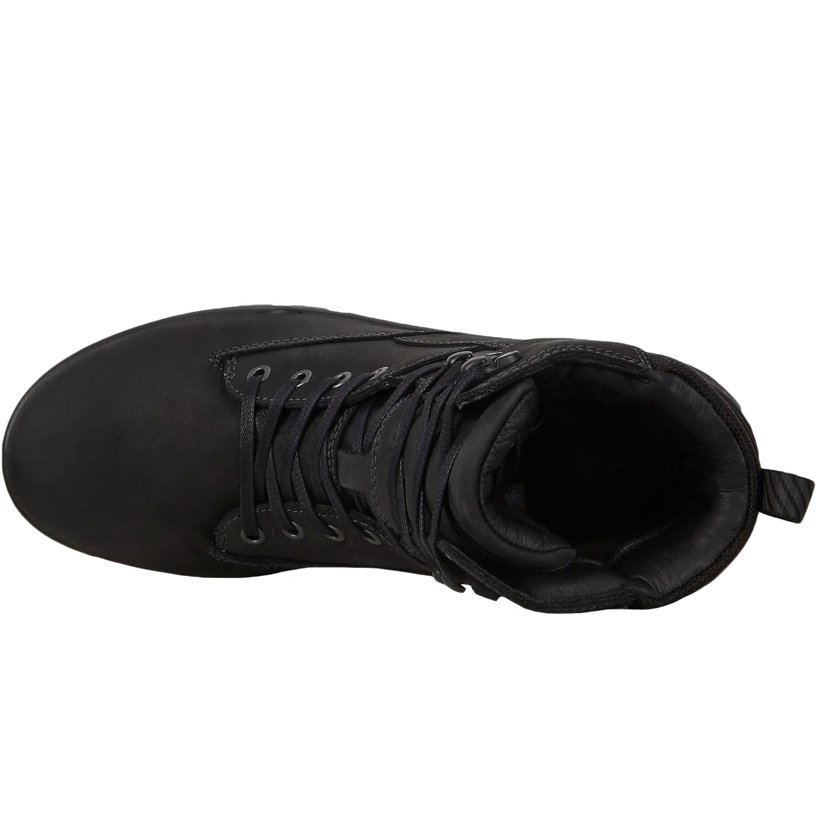 ECCO Mens Track 25 Mid Rise Leather Boots - Black - Image 3