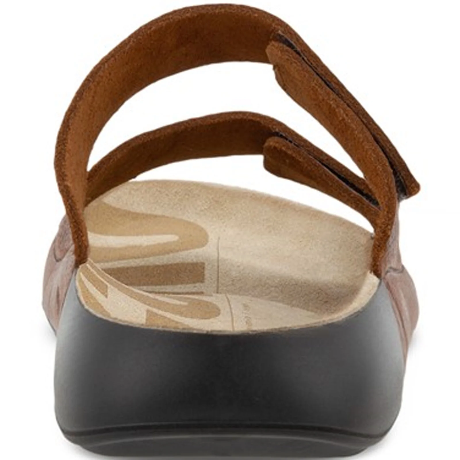 ECCO Womens Cozmo Flat Leather Sandals - Image 18