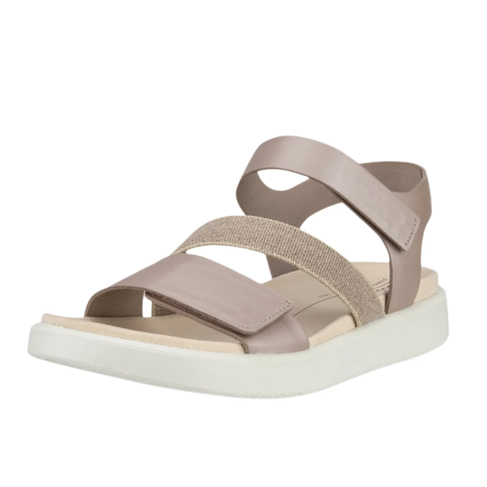 ECCO Womens Flowt Leather Sandals - Image 3