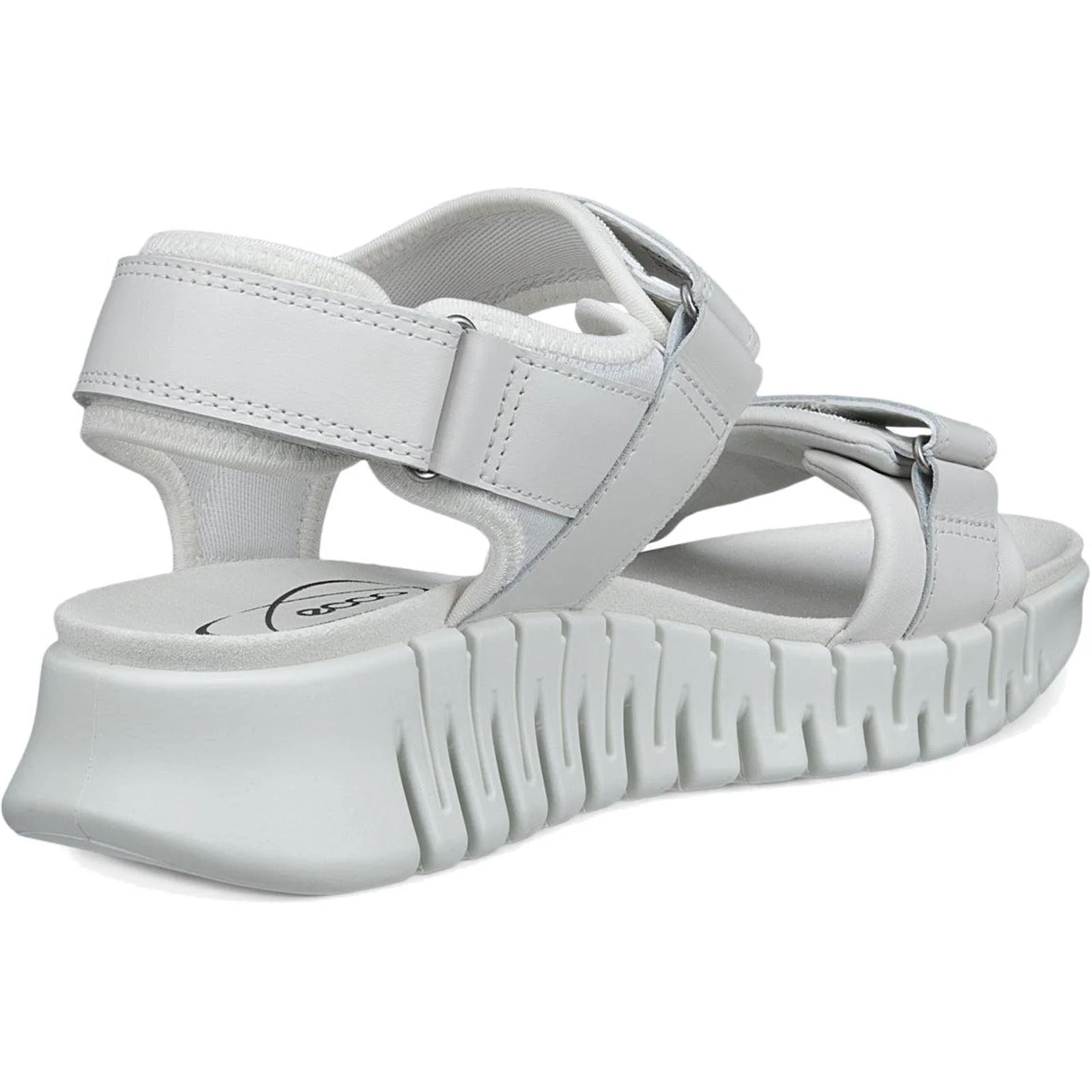 ECCO Womens Gruuv Sol Leather Sandals - Image 5