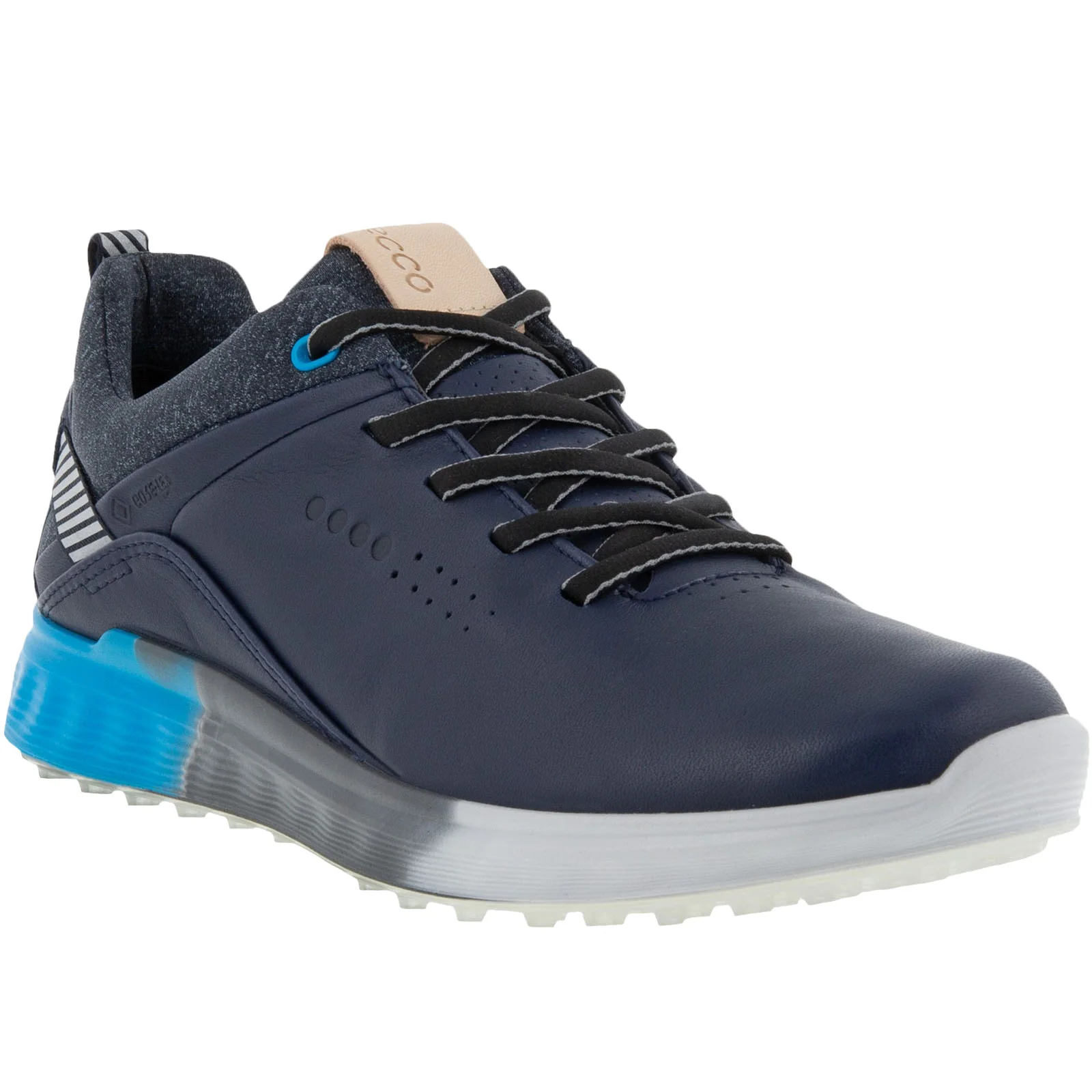 ECCO Womens S-Three GORE-TEX Leather Golf Shoes - Image 4